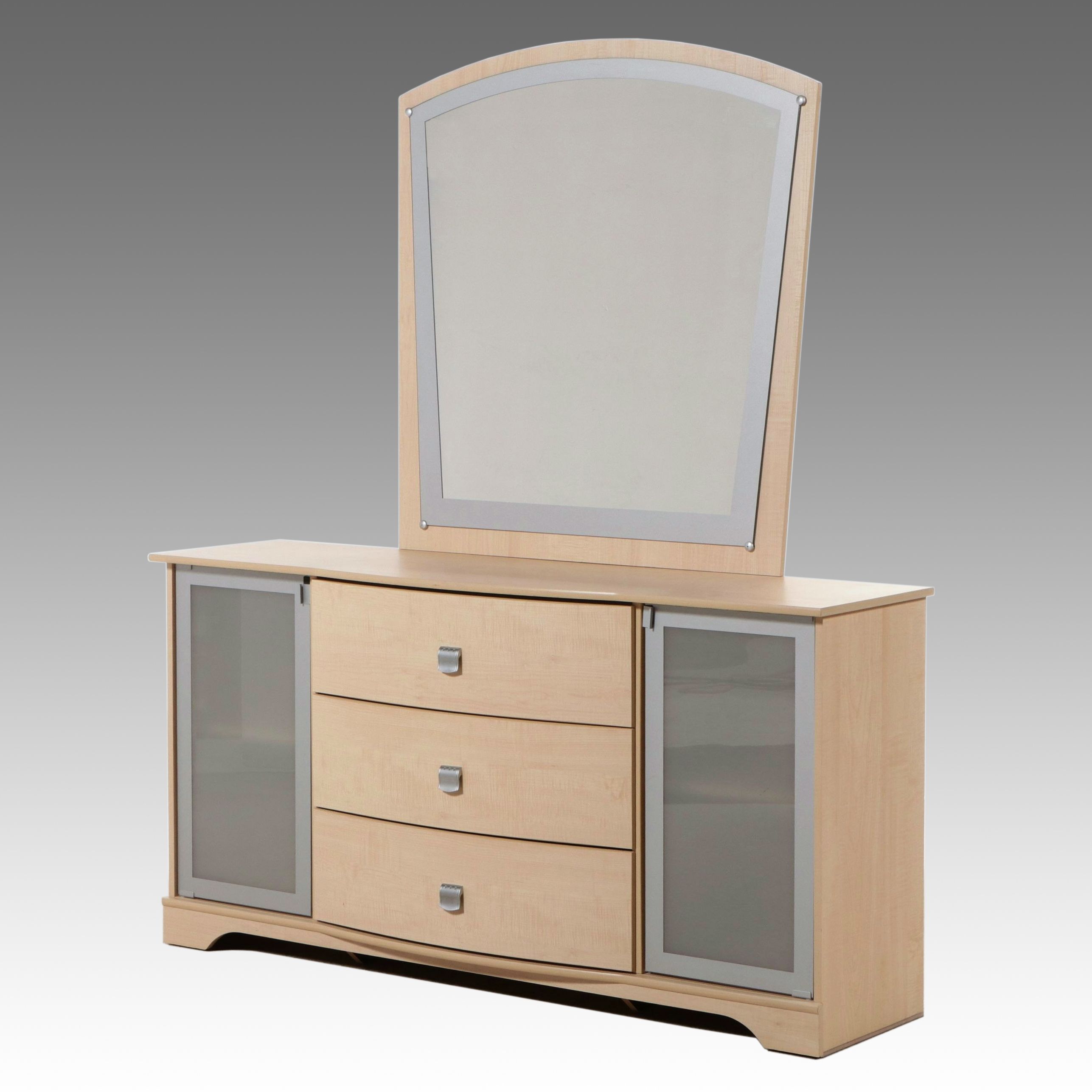 Contemporary Maple Dresser