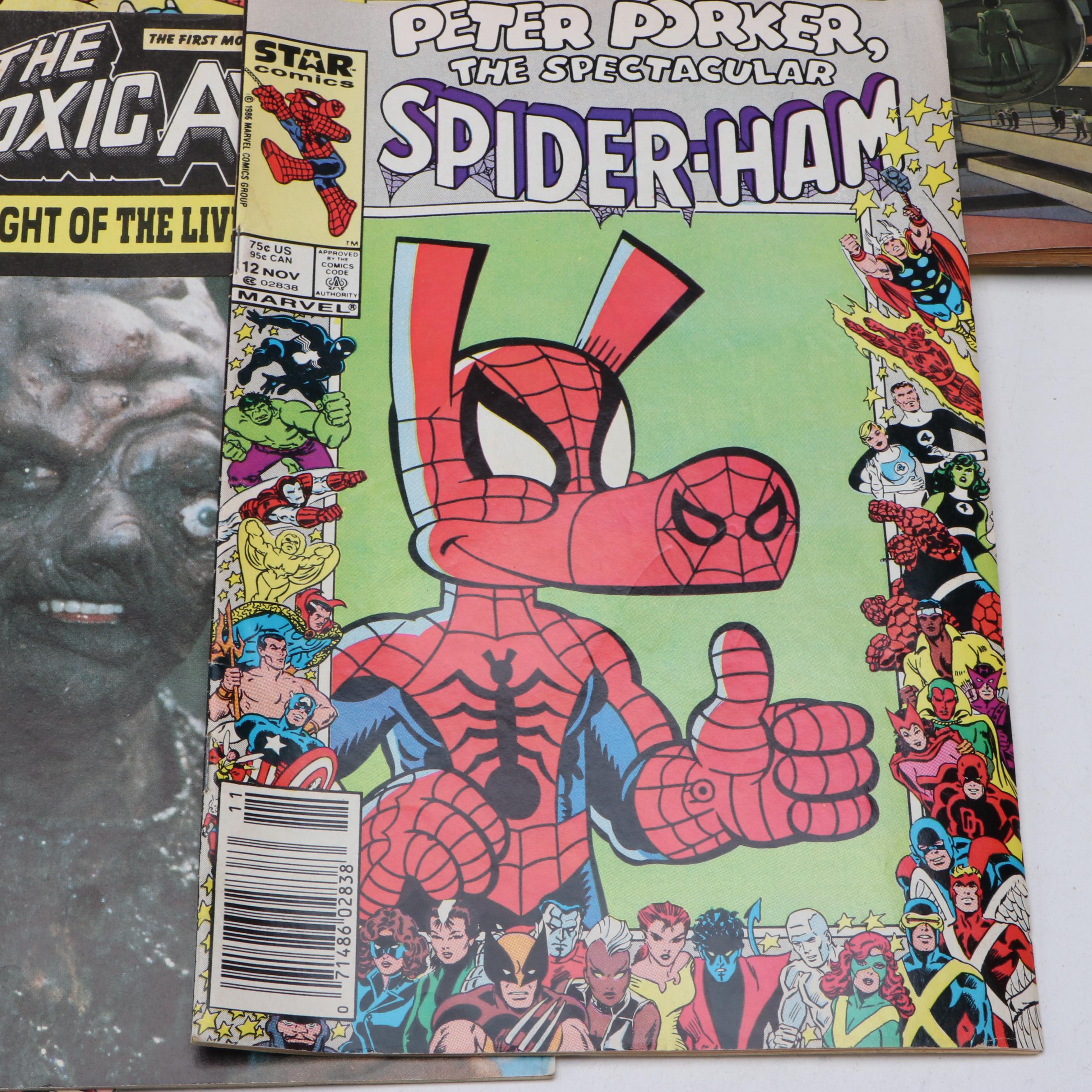 Bronze to Modern Age Comics Featuring "Starstream," "Spider-Ham" and More