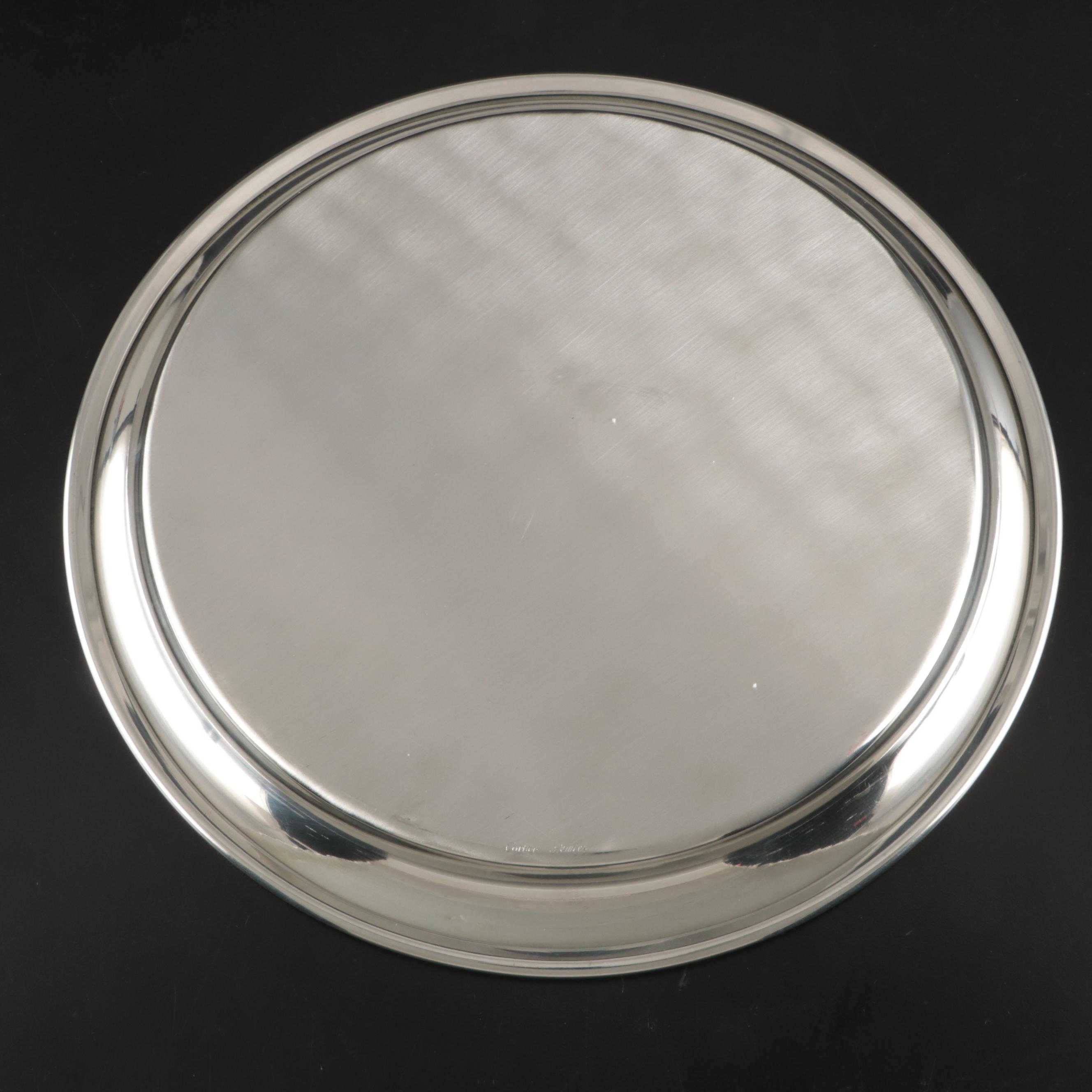 Cartier Pewter Platter