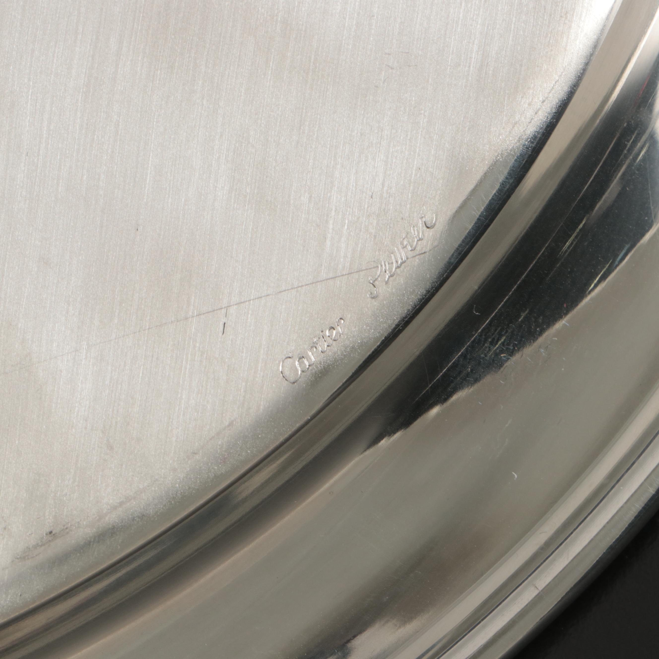 Cartier Pewter Platter