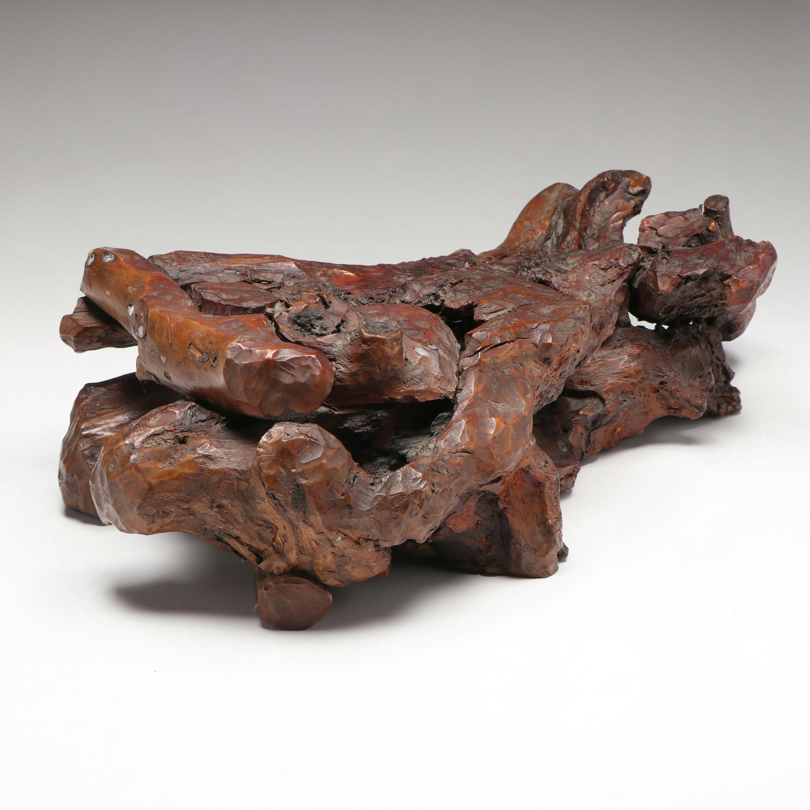 Chinese Burl Wood "Scholar's Rock"