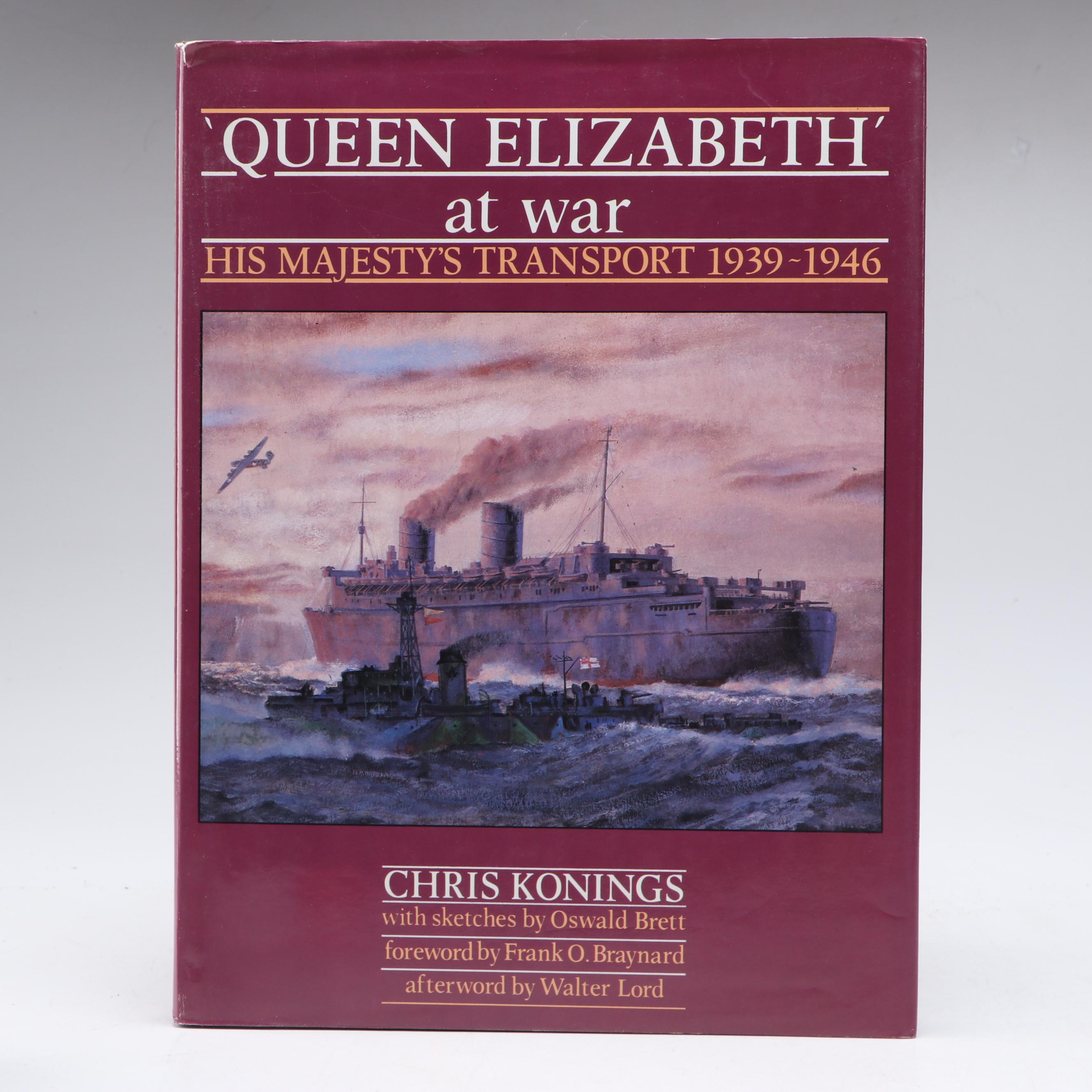 First Edition "The Queen Elizabeth" Edited by Winchester and Bird and More Books