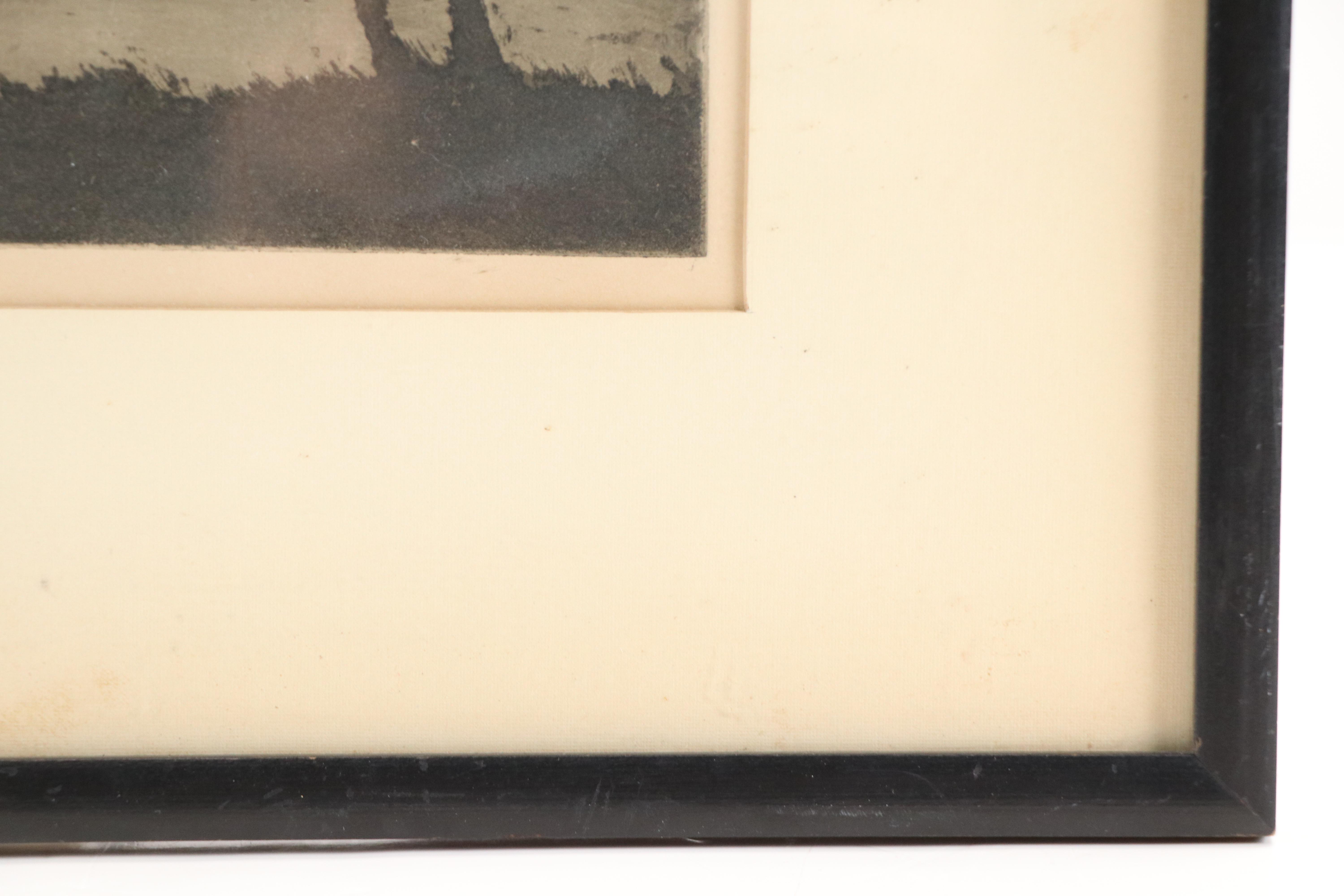 Edward Timothy Hurley Etching "River View from Dayton, Kentucky," 1930