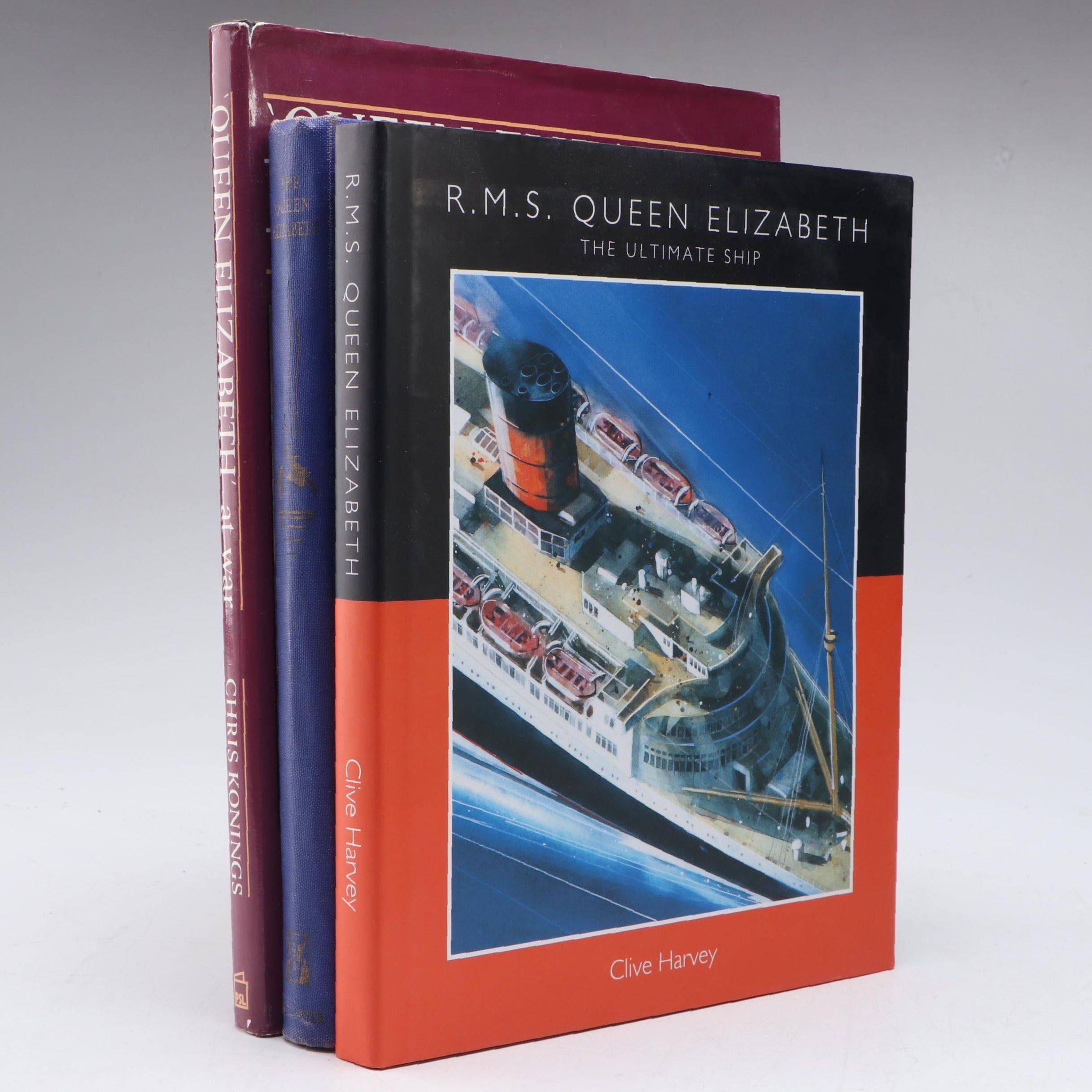 First Edition "The Queen Elizabeth" Edited by Winchester and Bird and More Books