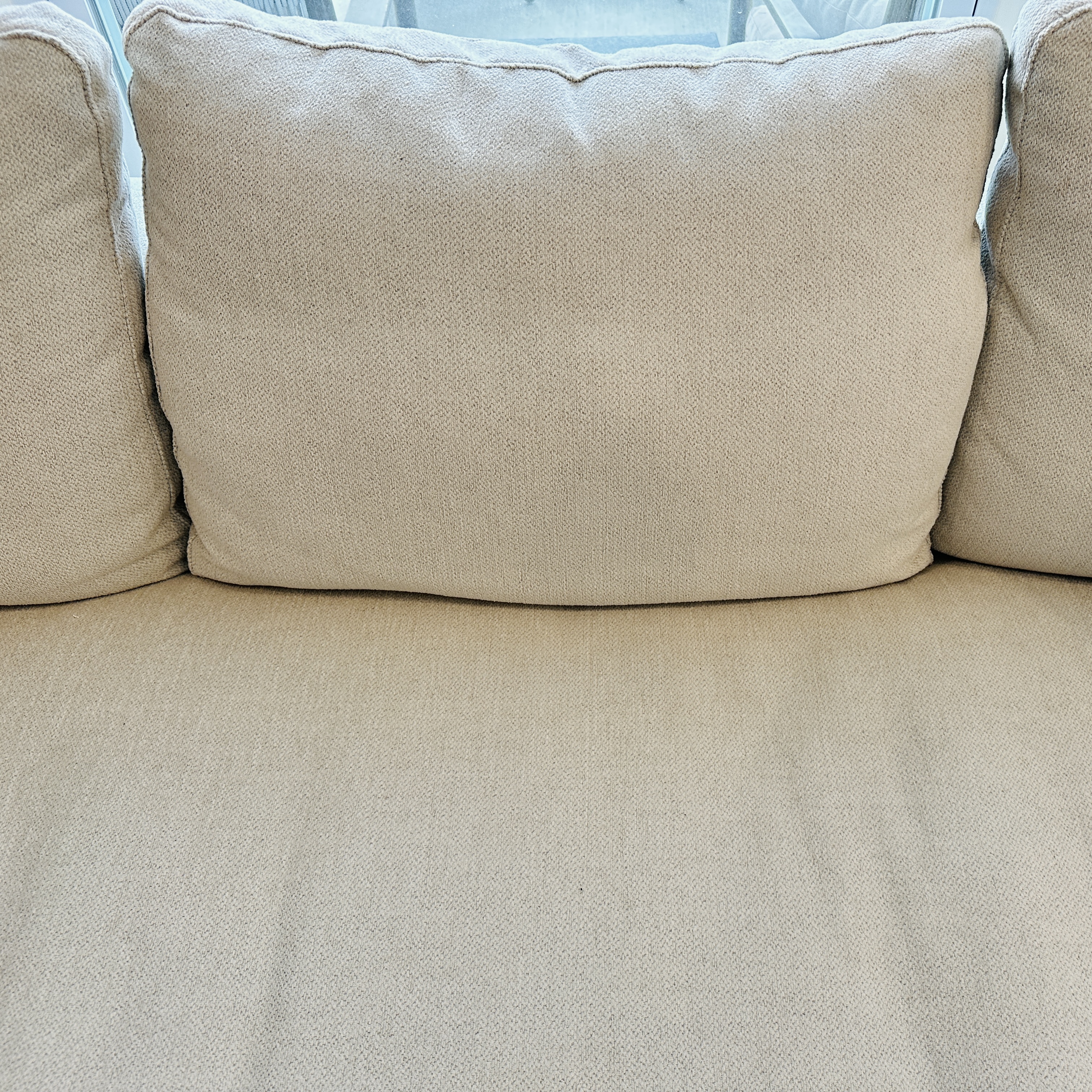 Contemporary Modernist Style Fabric Upholstered Sofa