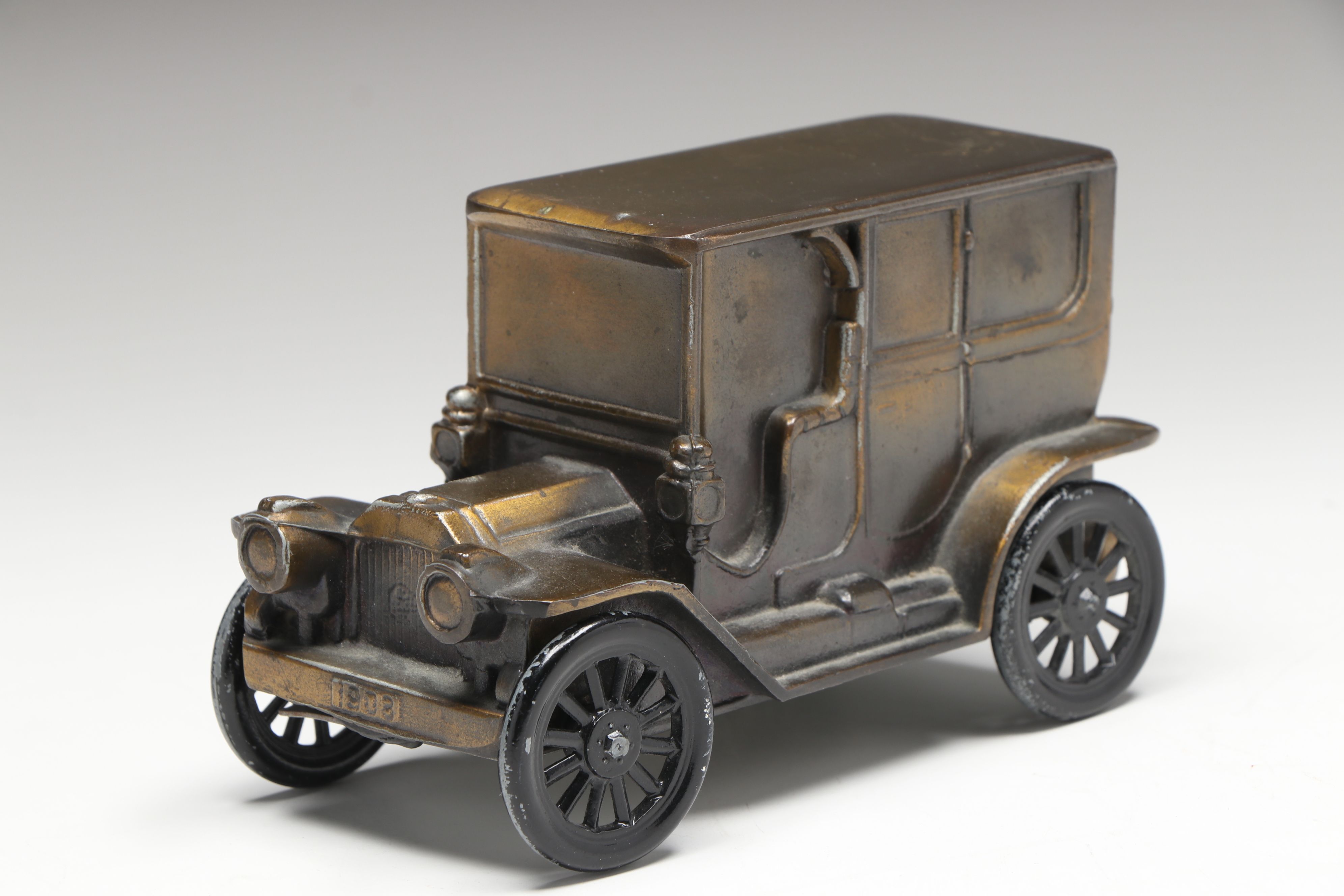 Banthrico Inc. Metal Coin Bank with Brass Finish Grasshopper