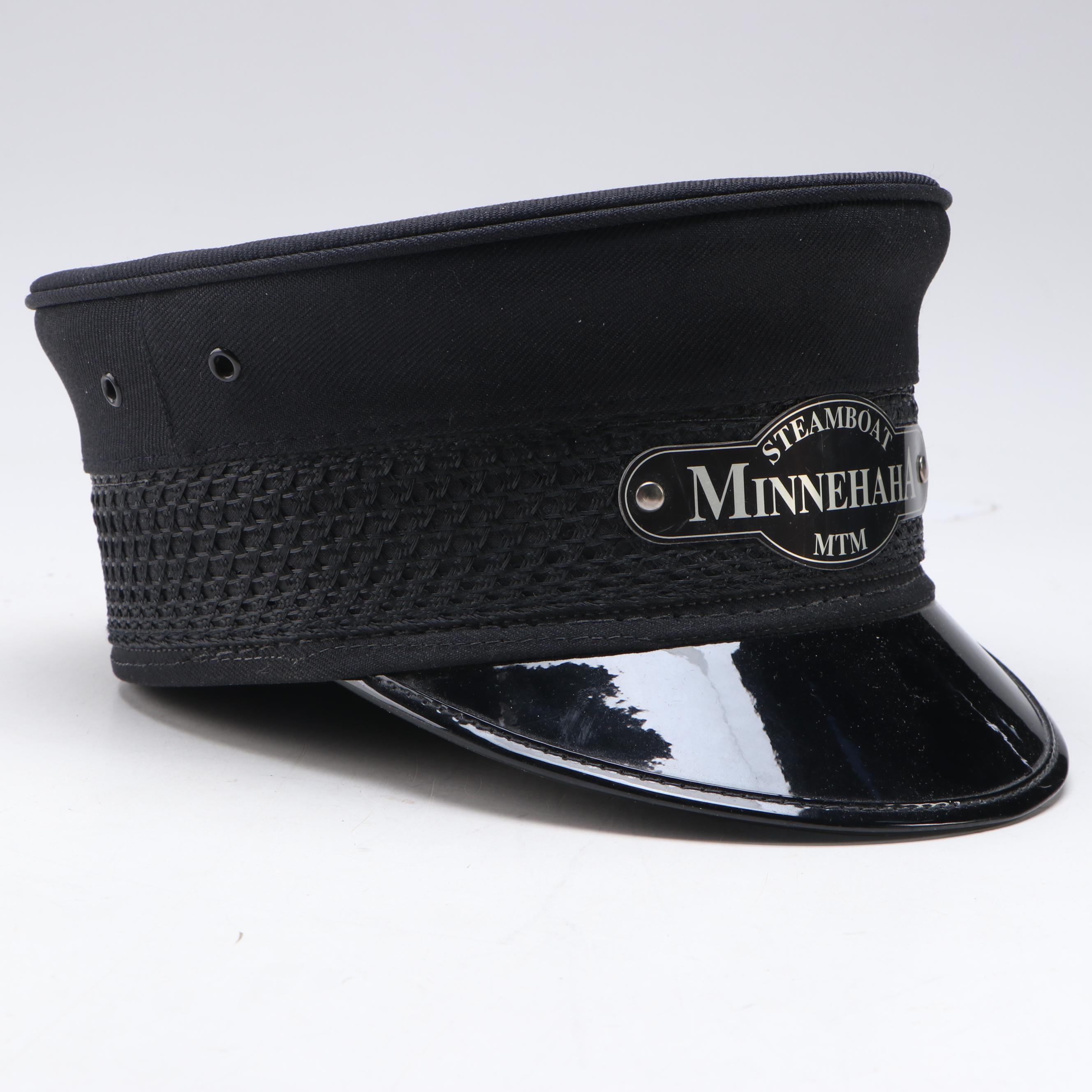 Minnehaha Steamboat Captain Peaked Cap