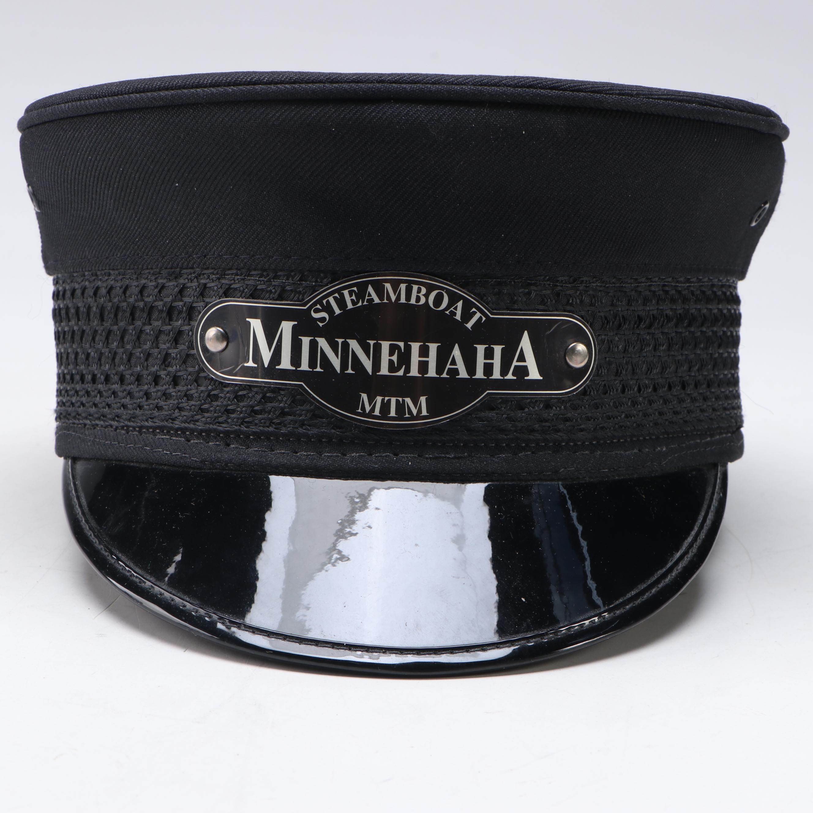 Minnehaha Steamboat Captain Peaked Cap