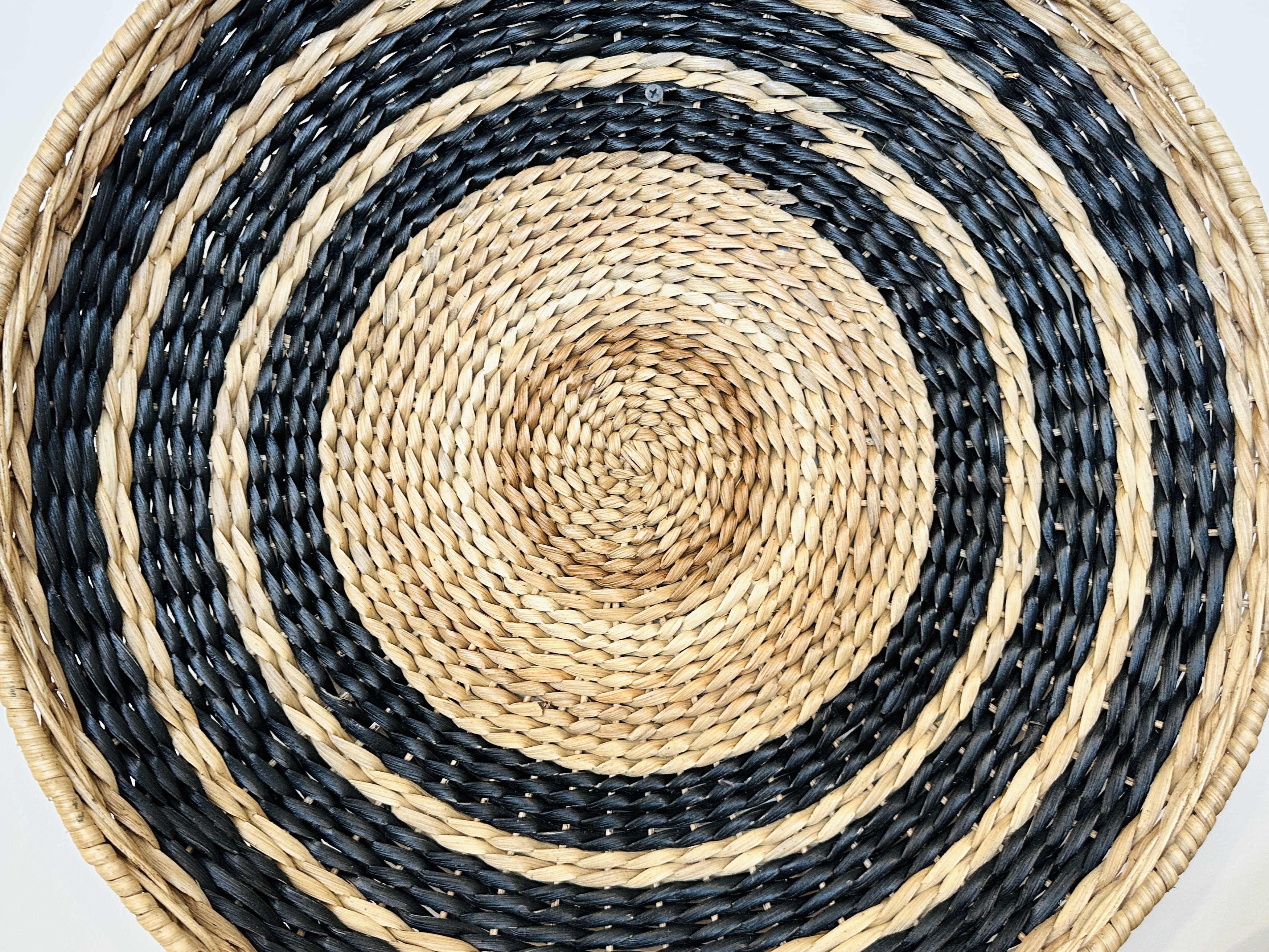 Two Contemporary Woven Baskets