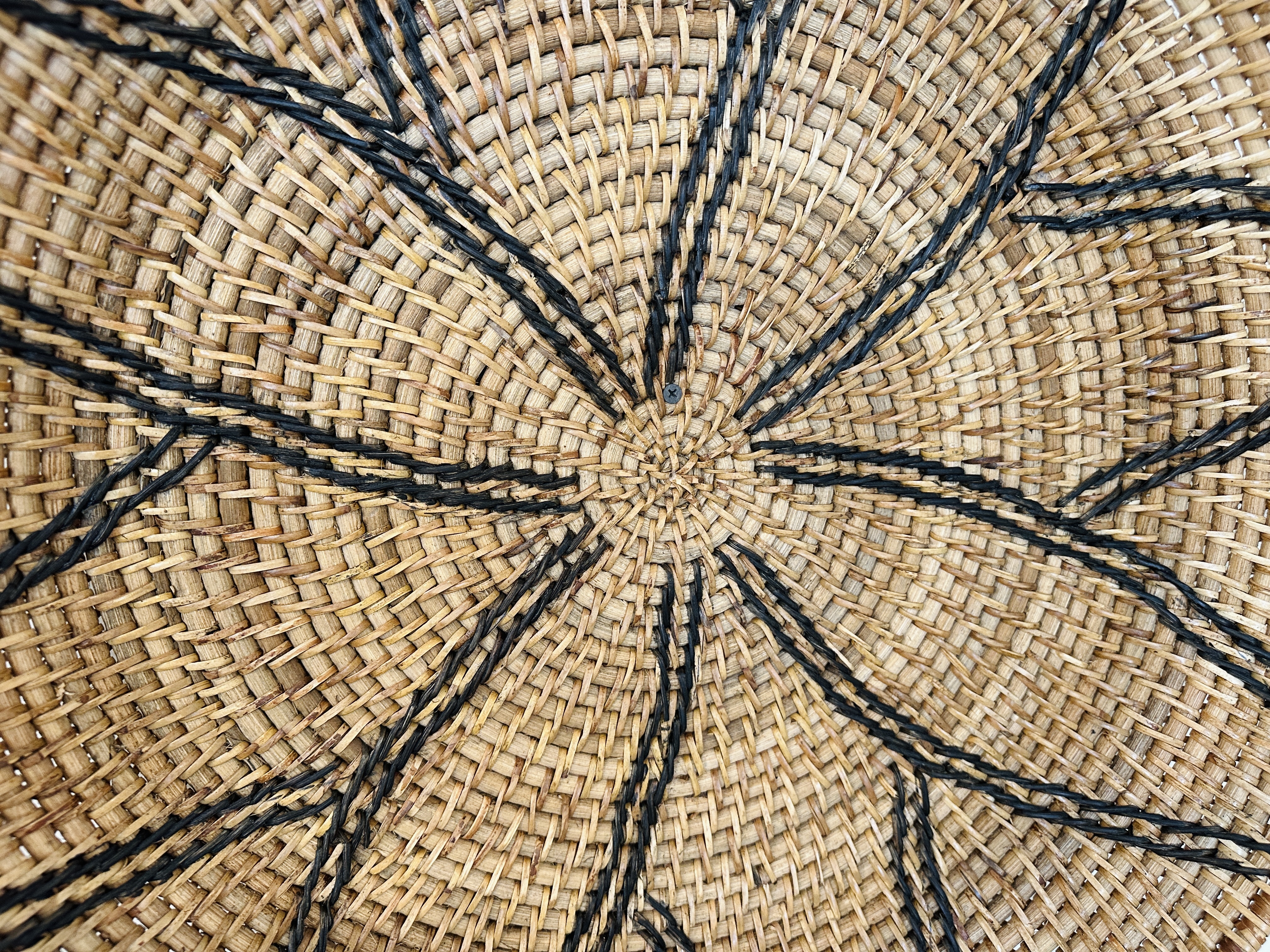Two Contemporary Woven Baskets