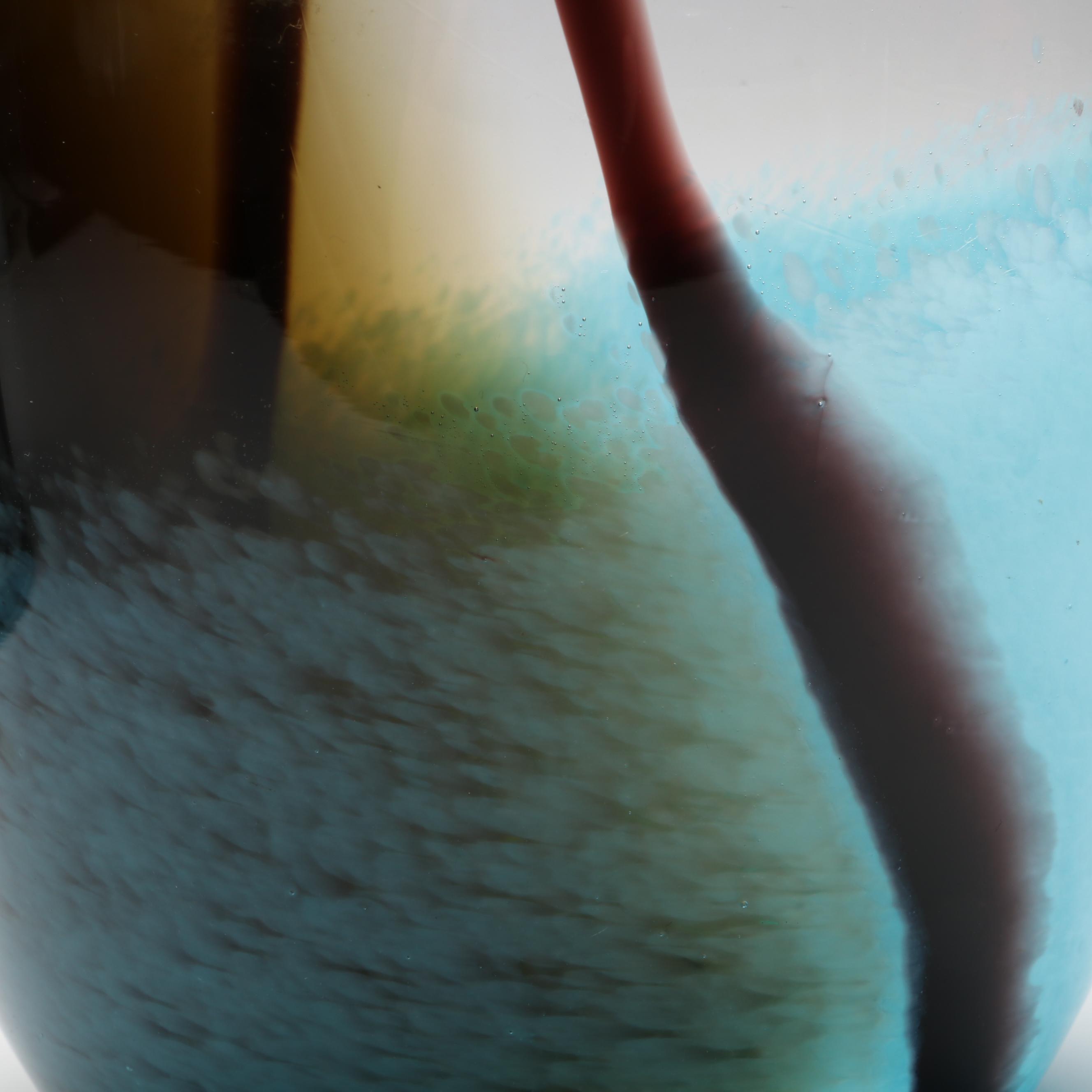 Contemporary Handblown Art Glass Vases