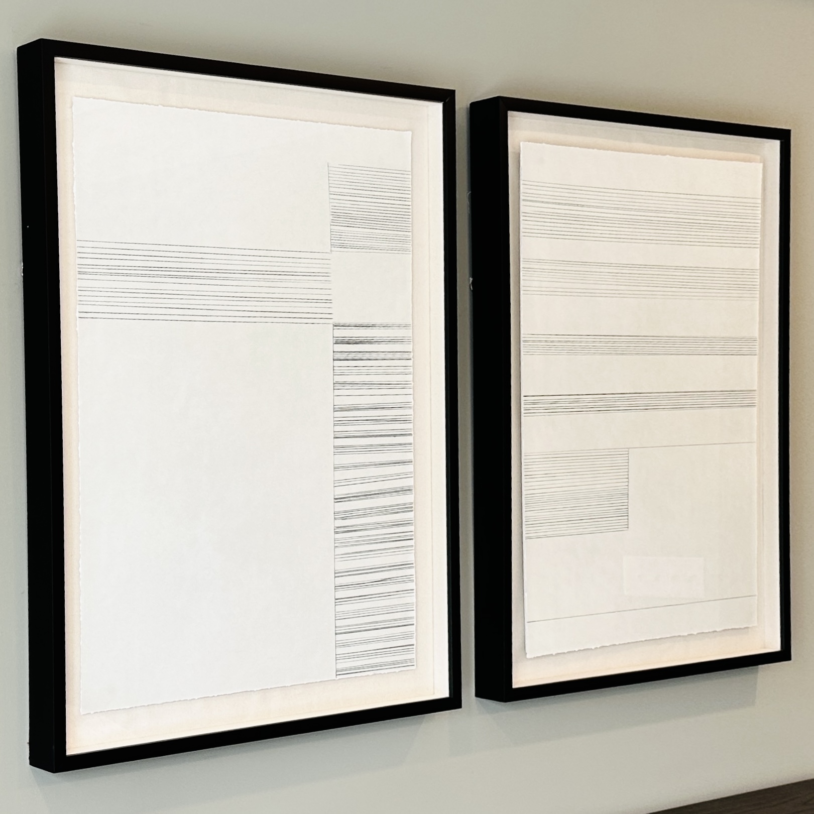 Pair of Williams-Sonoma Abstract Giclée Prints