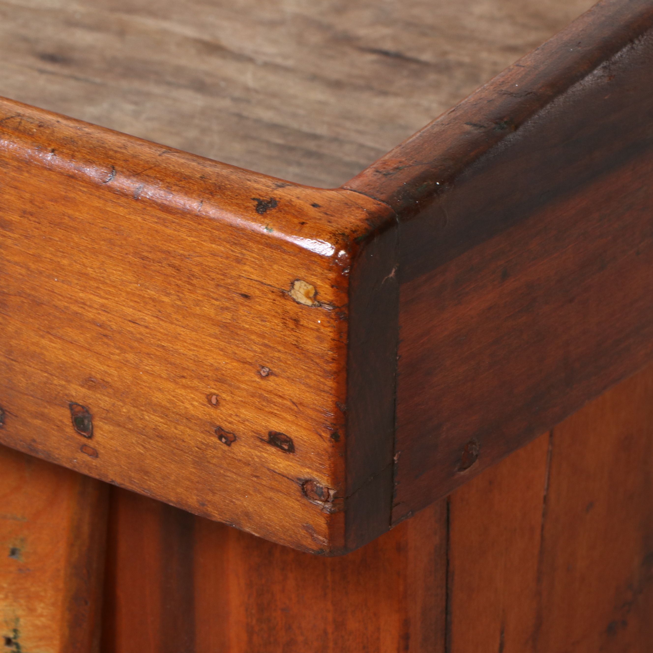 American Primitive Style Cherry Dry Sink, 19th Century