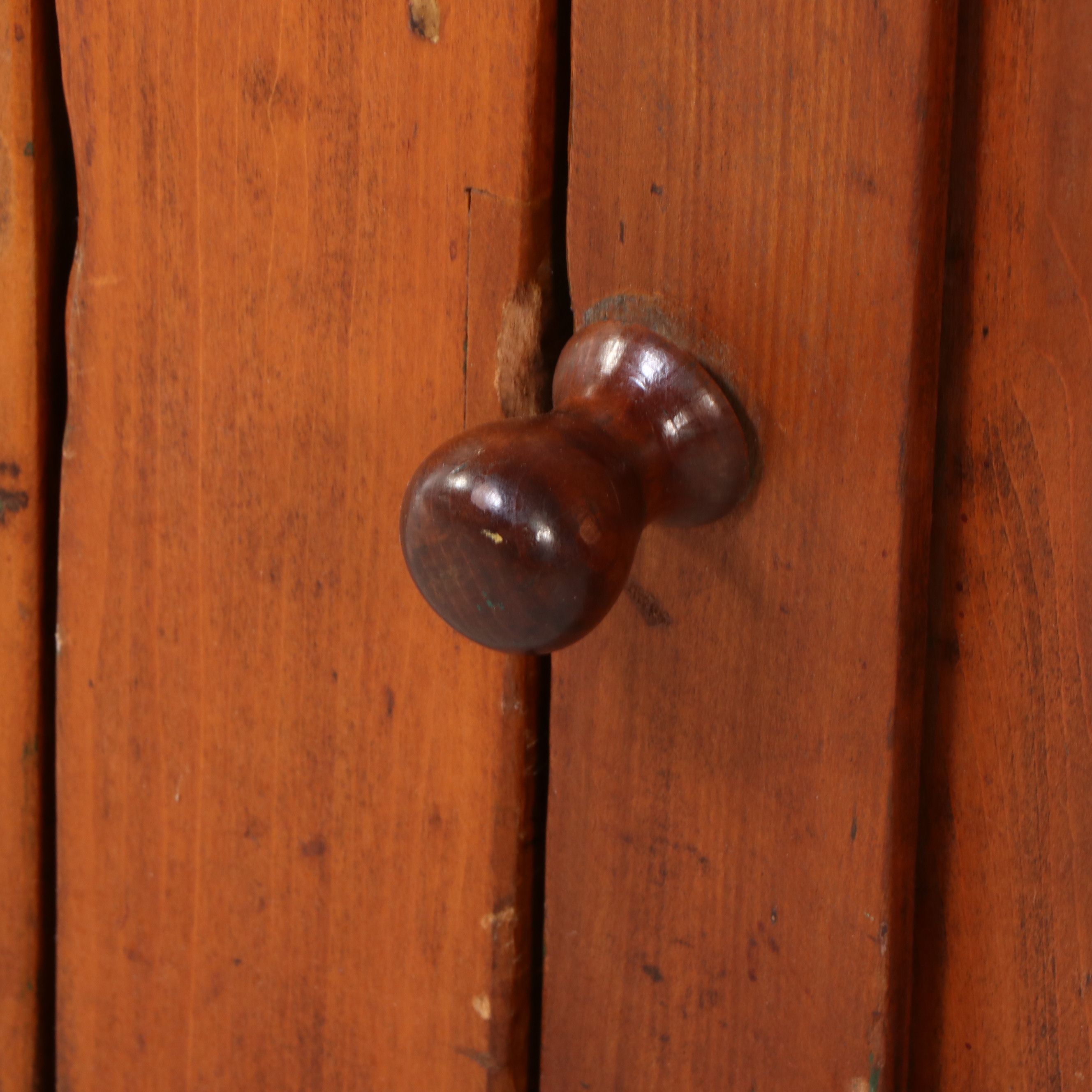 American Primitive Style Cherry Dry Sink, 19th Century