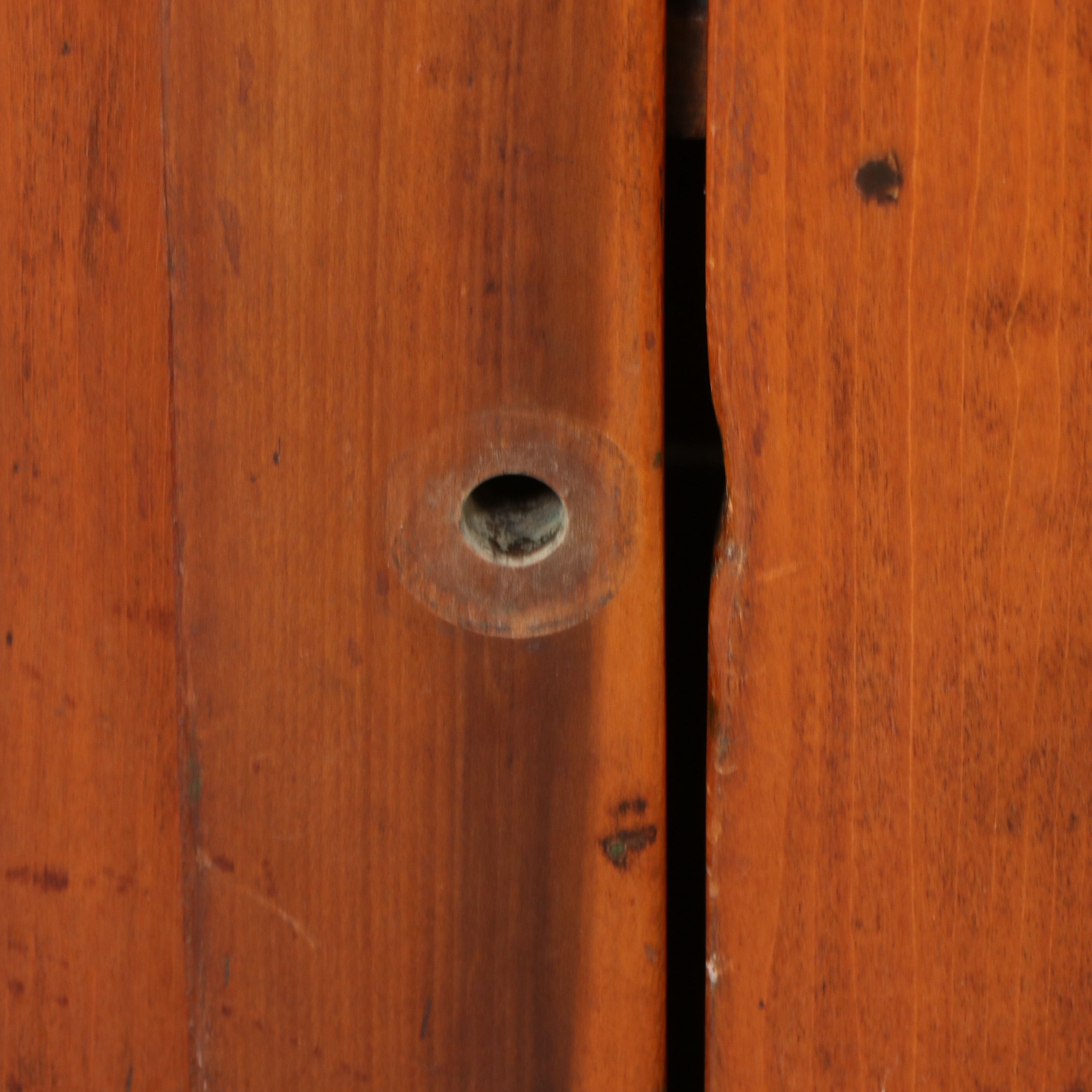 American Primitive Style Cherry Dry Sink, 19th Century