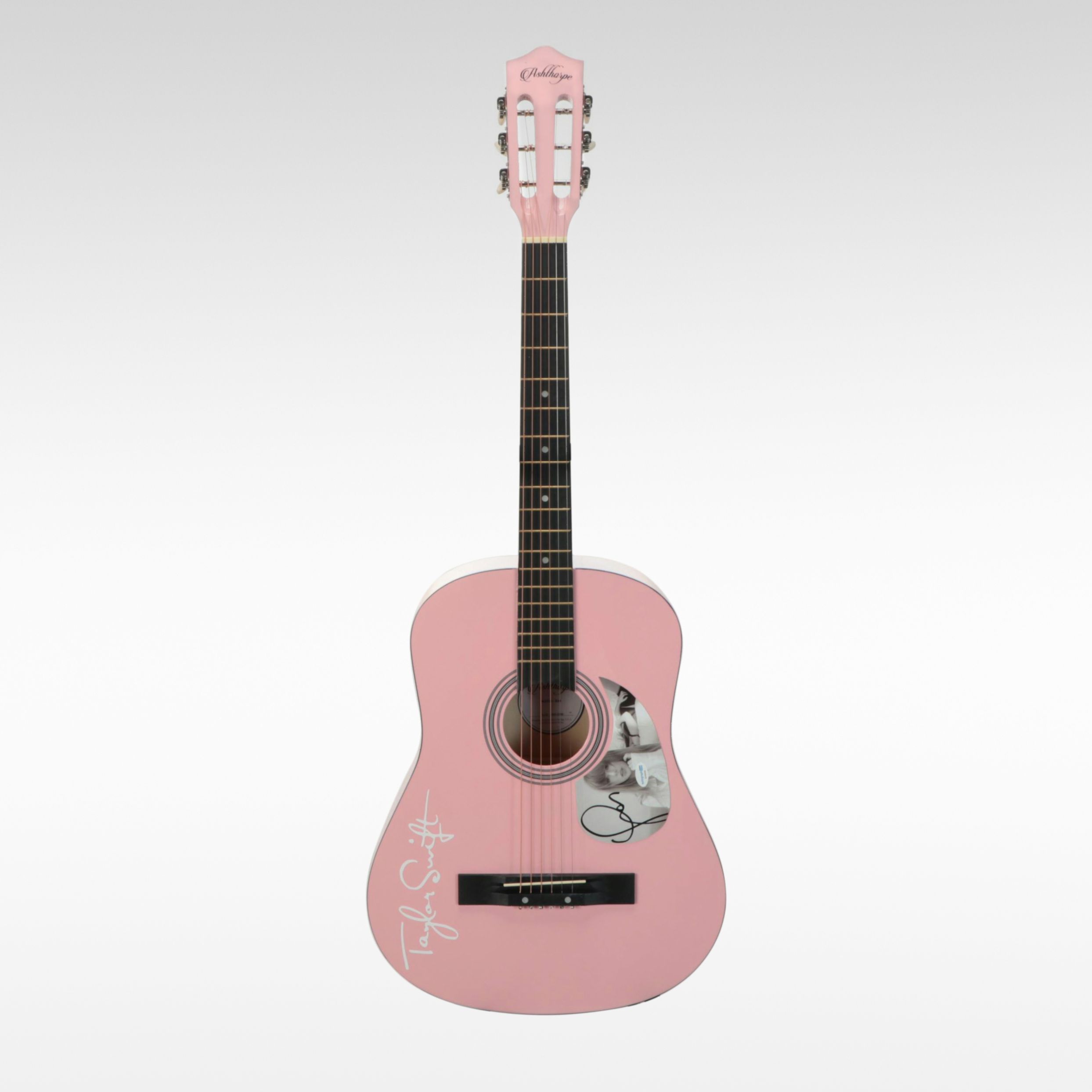 Taylor Swift Decal-Signed Ashthorpe Acoustic Guitar