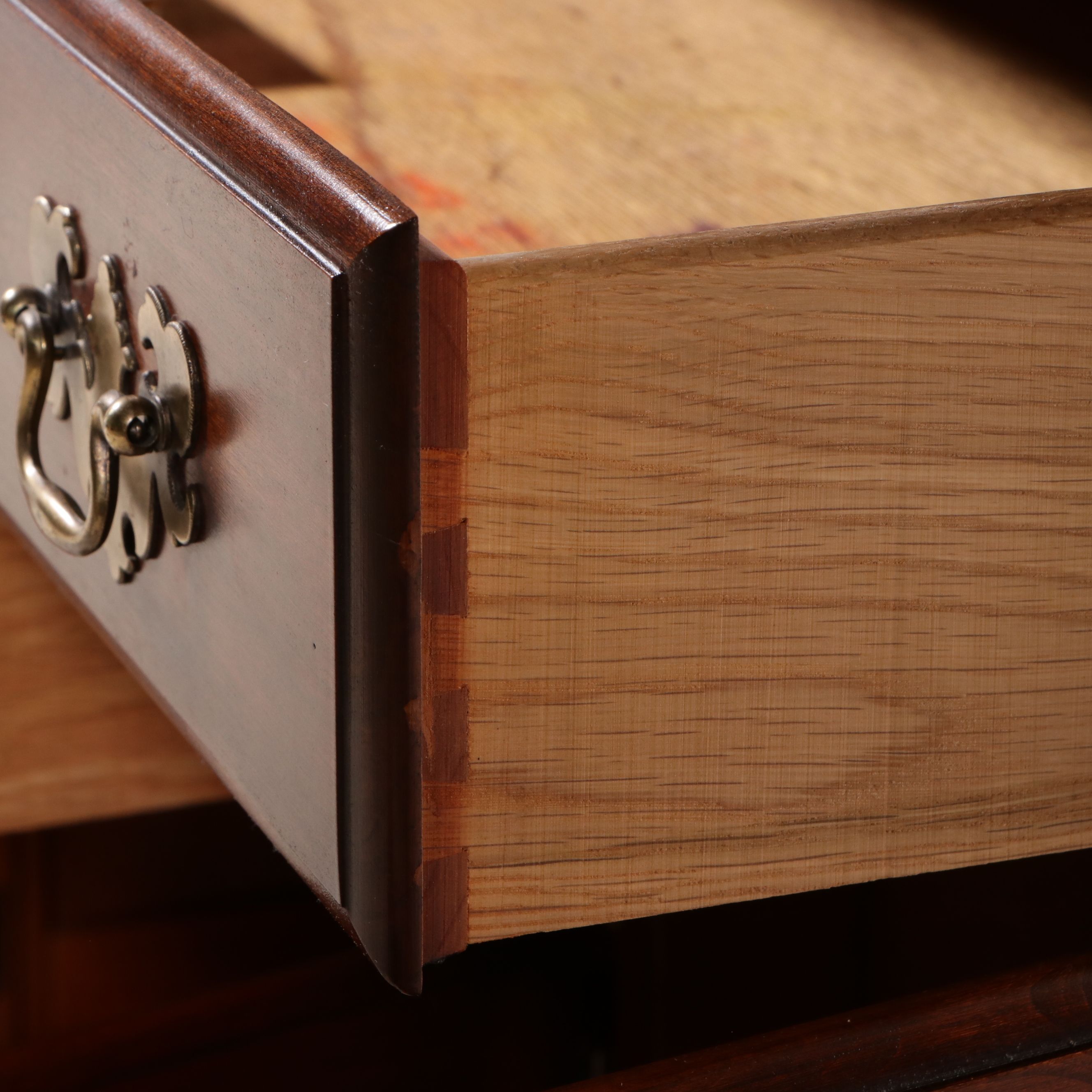 Pennsylvania House Colonial Style Cherry Two-Piece Hutch