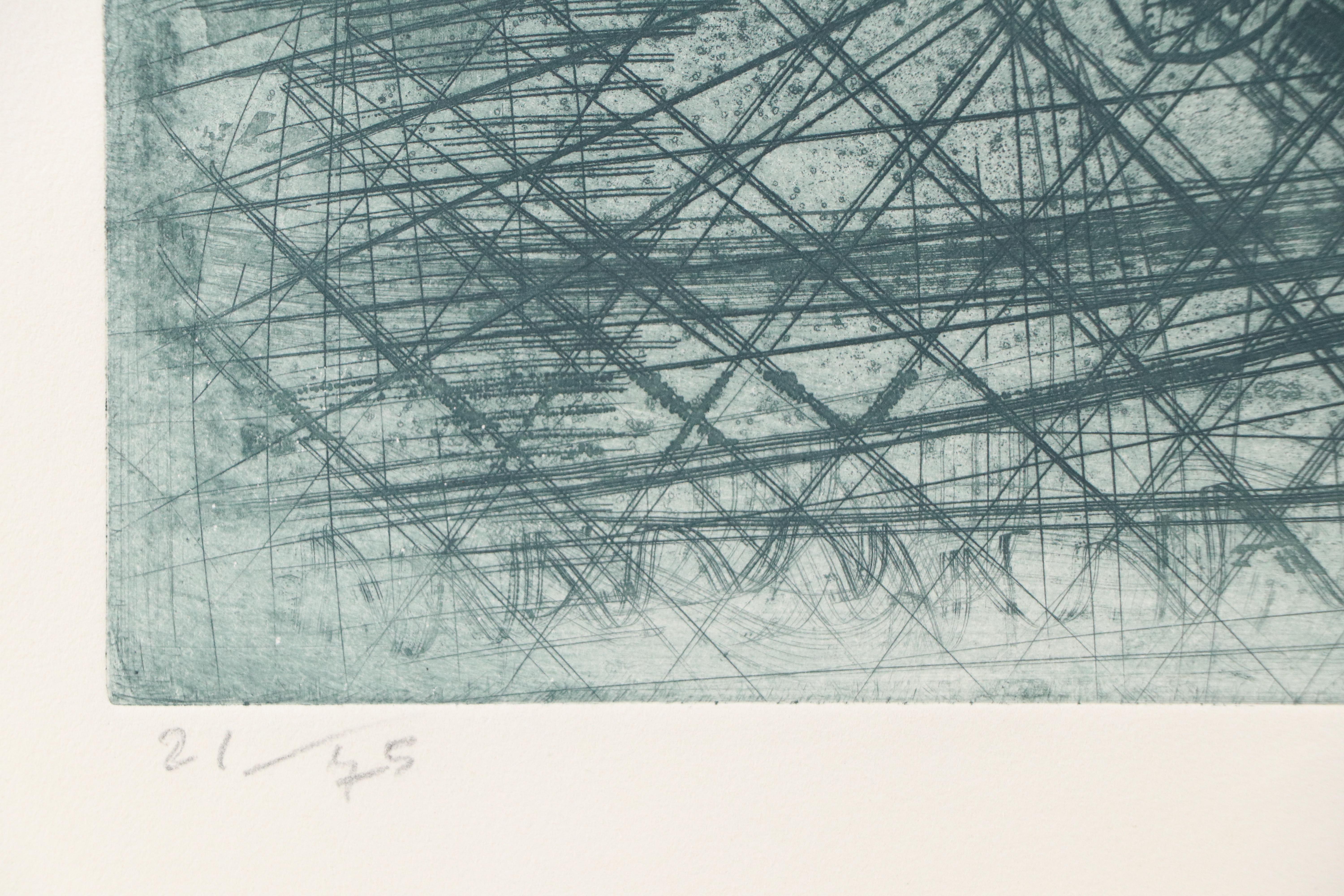 Etienne Ret Etchings "Maternité Etoilée" and Other, Mid-20th Century