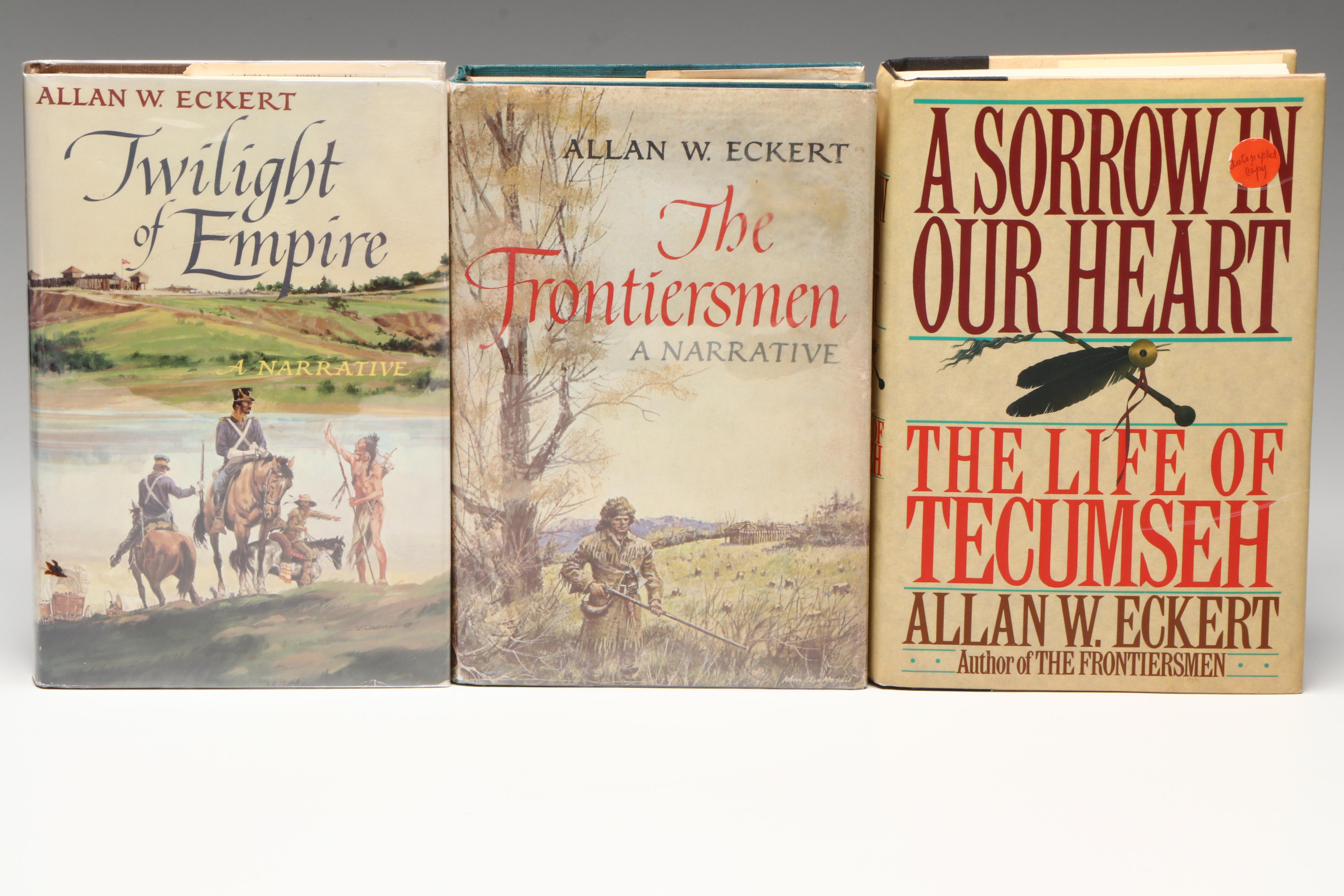 Signed First Edition "A Sorrow in Our Heart" and More Books by Allan W. Eckert