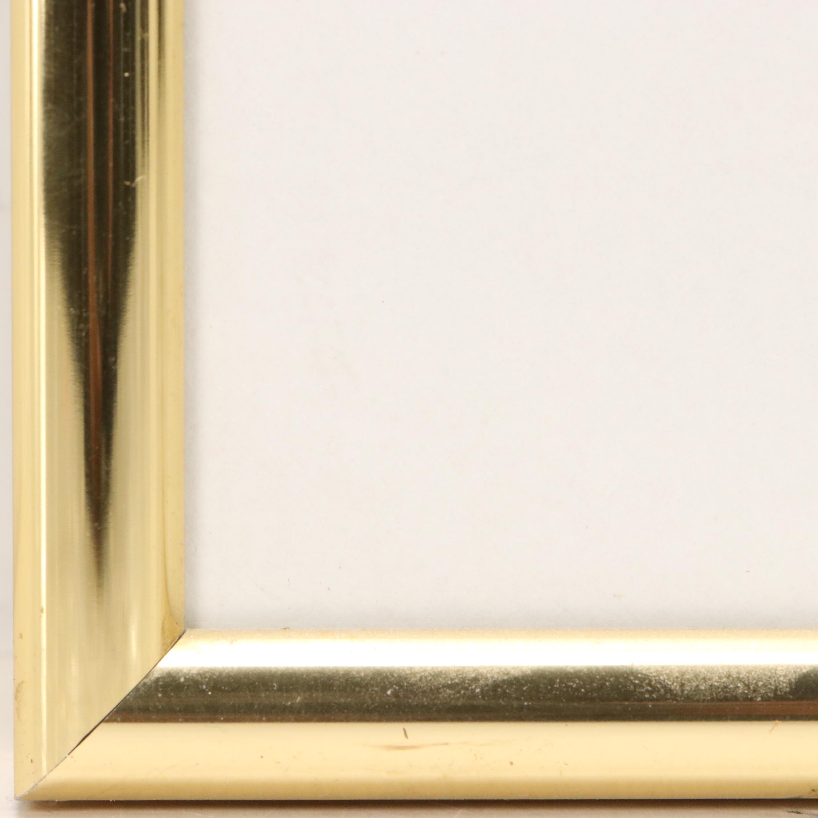 Rudy Schneller Watercolor Painting of Cincinnati Skyline, Late 20th Century