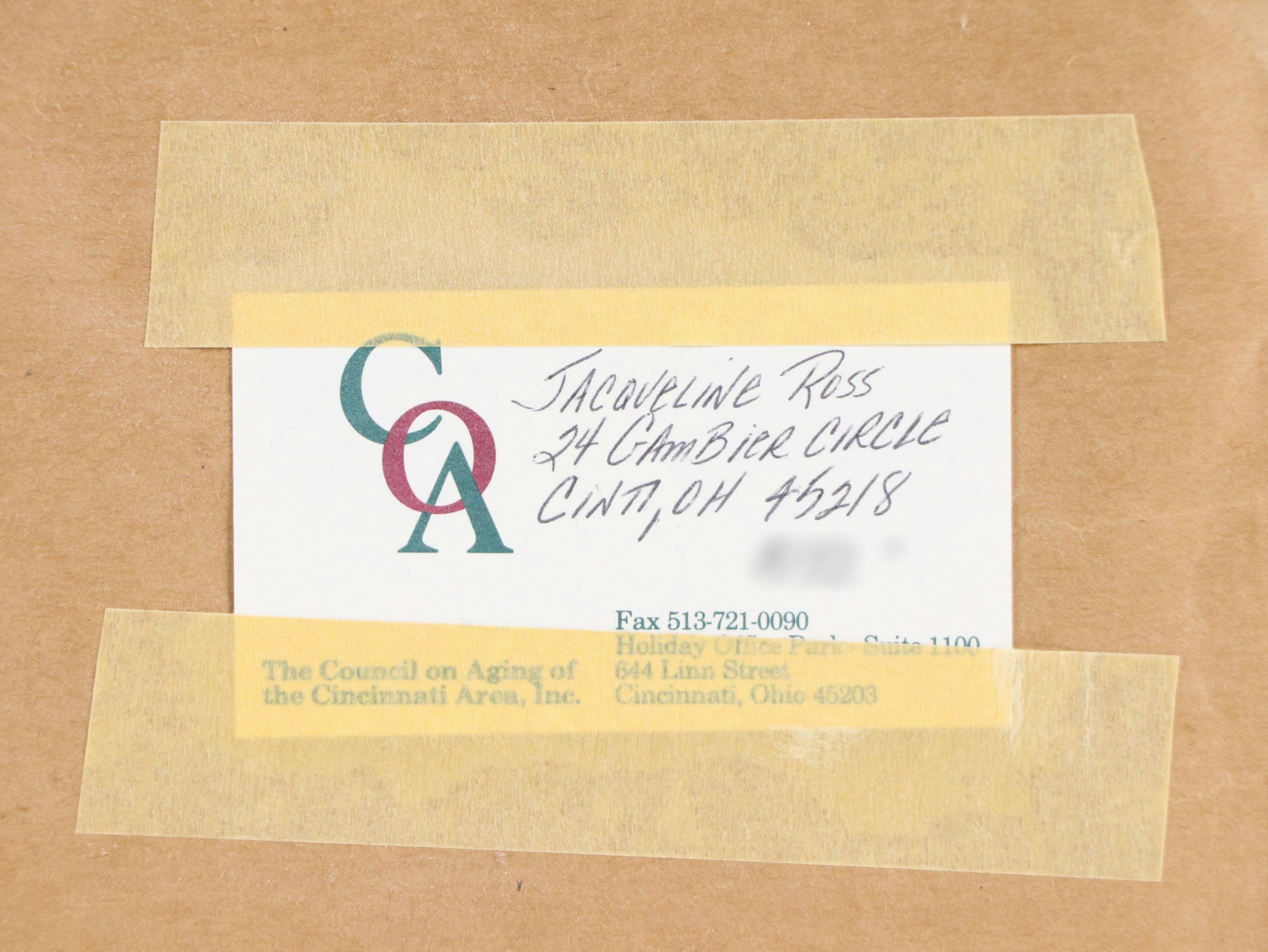 Jacqueline Ross Oil Painting "Seascape," Late 20th Century