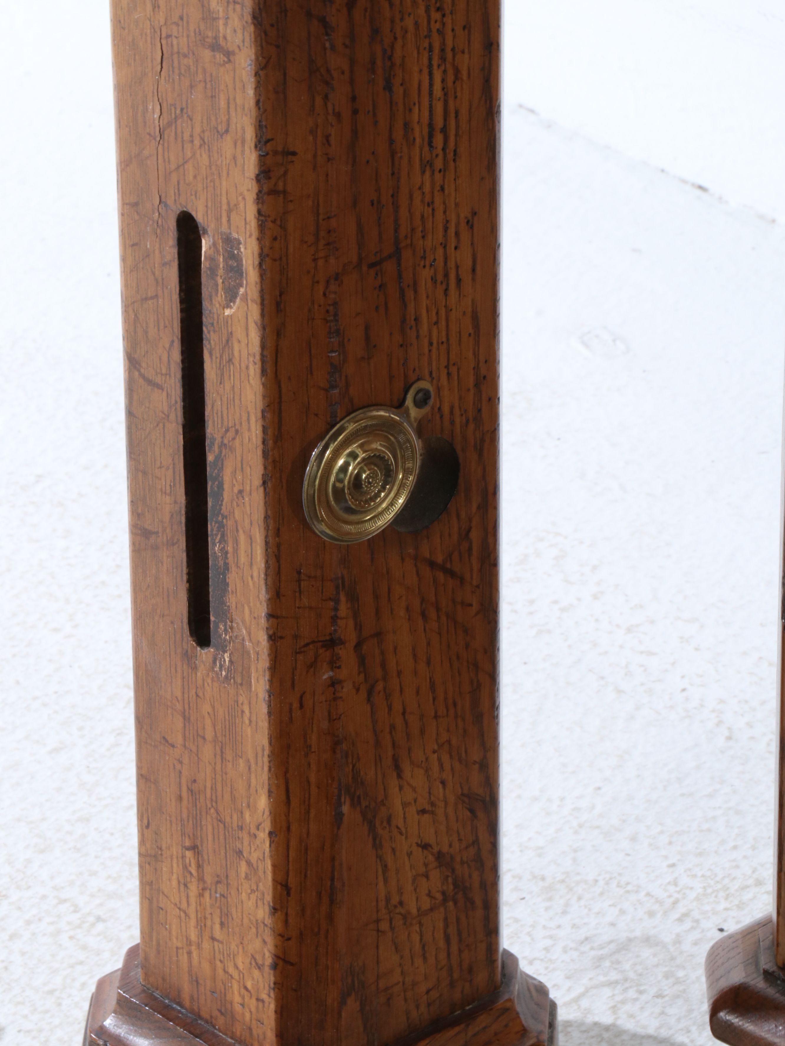 Baker Furniture Queen Size Oak Tester Bed