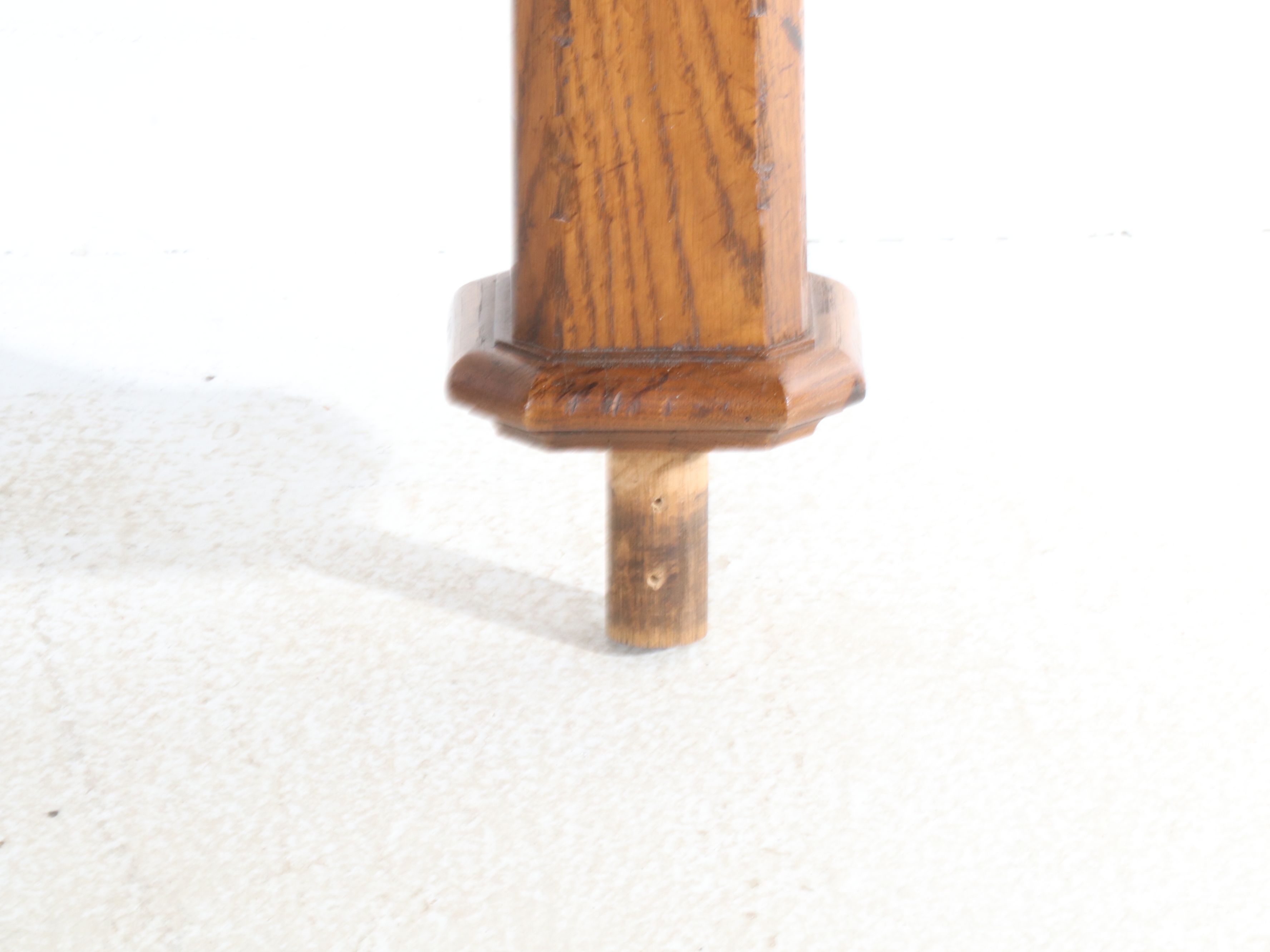 Baker Furniture Queen Size Oak Tester Bed