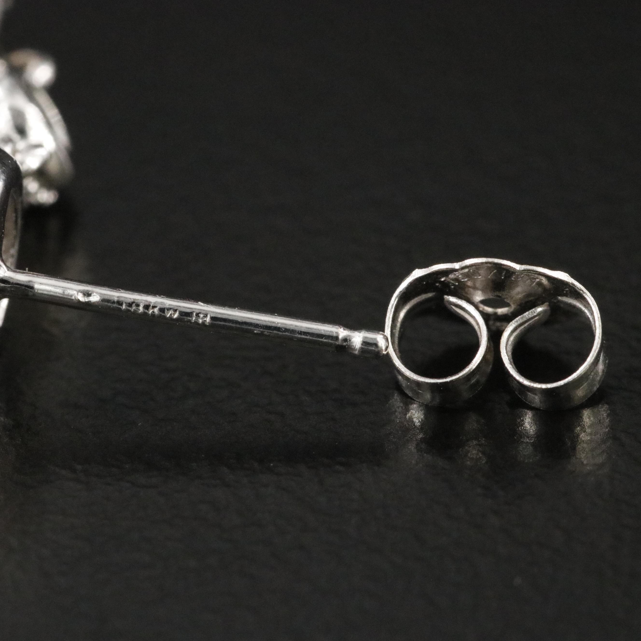 18K Pearl and Diamond Earrings