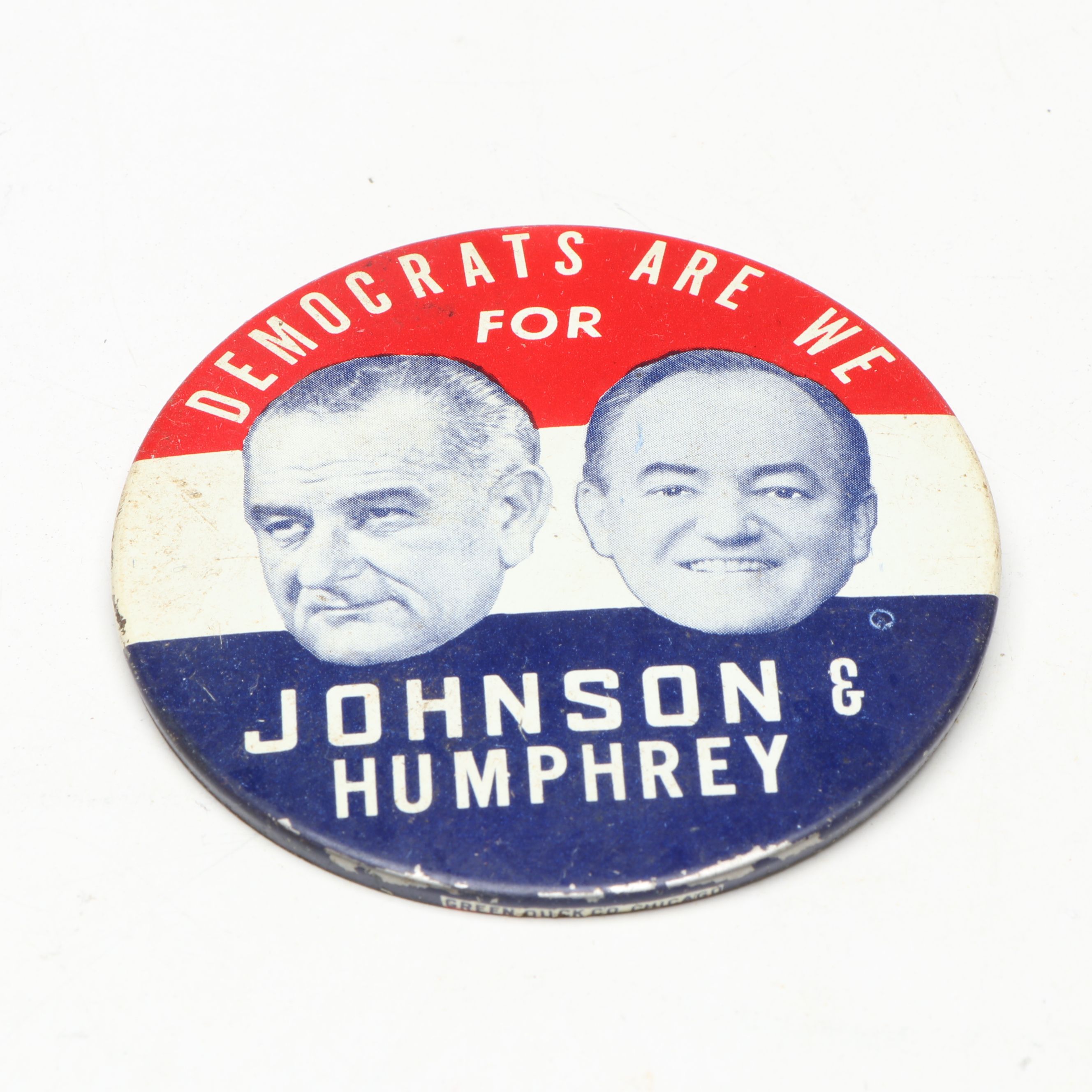 Lyndon B. Johnson, Jimmy Carter and Other Political Pinbacks