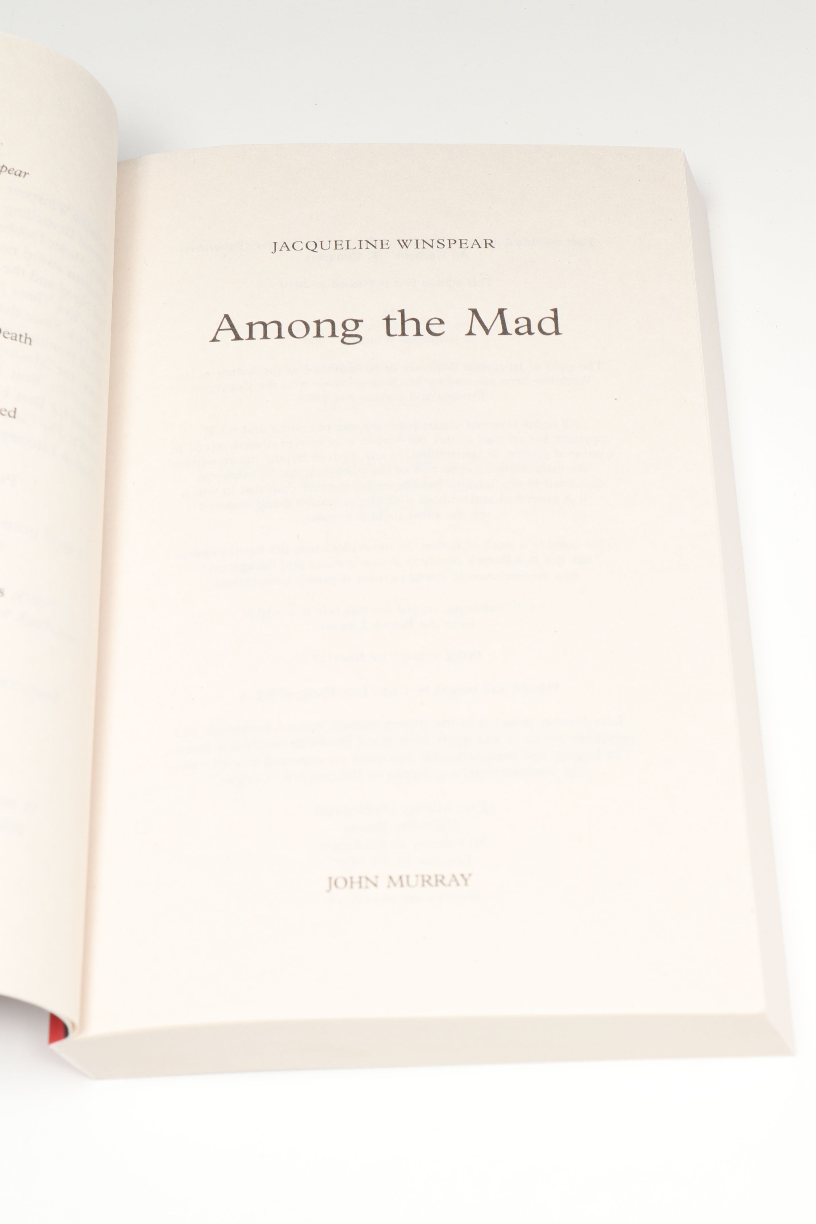 The Maisie Dobbs Series Books 1-6 by Jacqueline Winspear