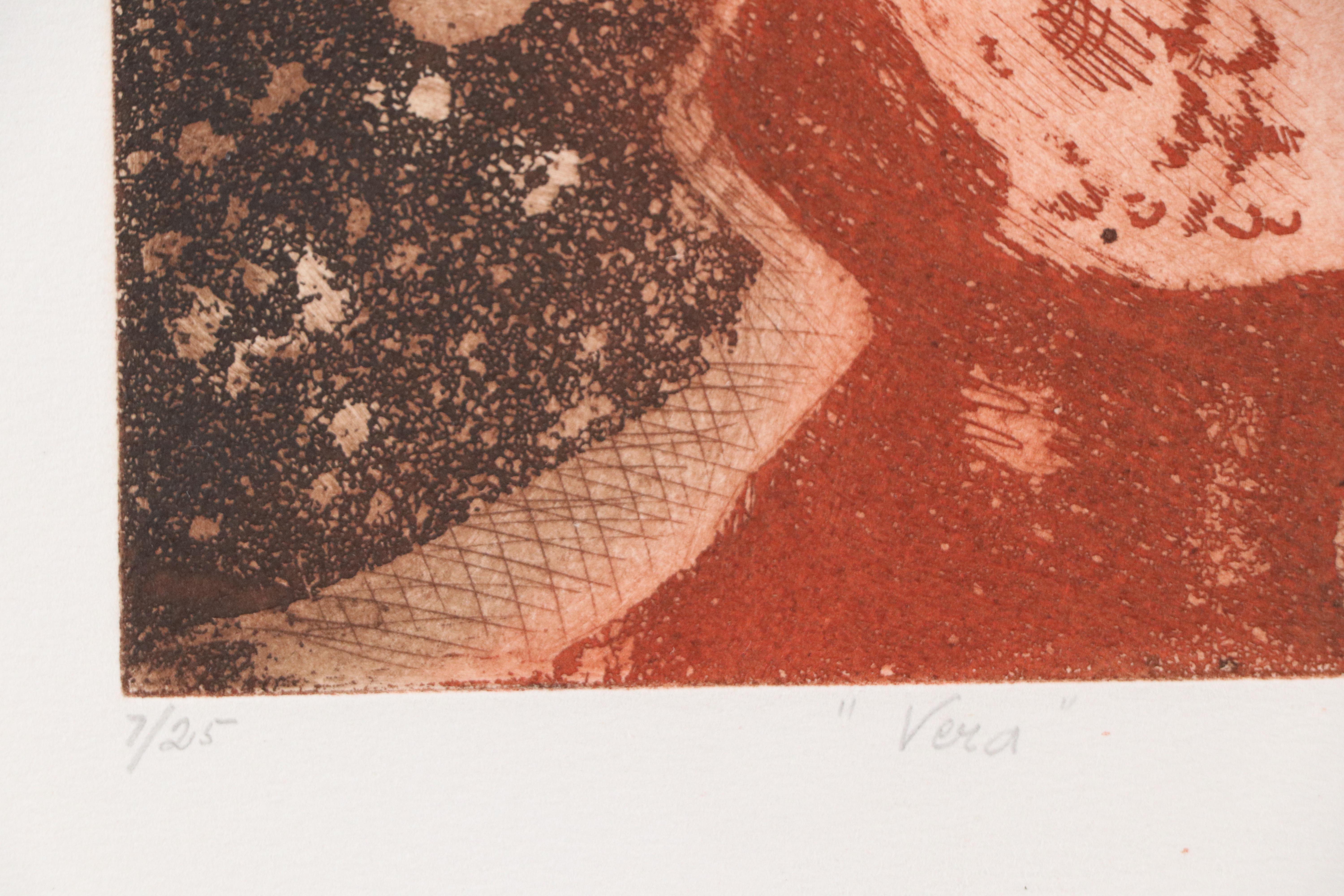 Etienne Ret Etchings "Vera," Mid-20th Century