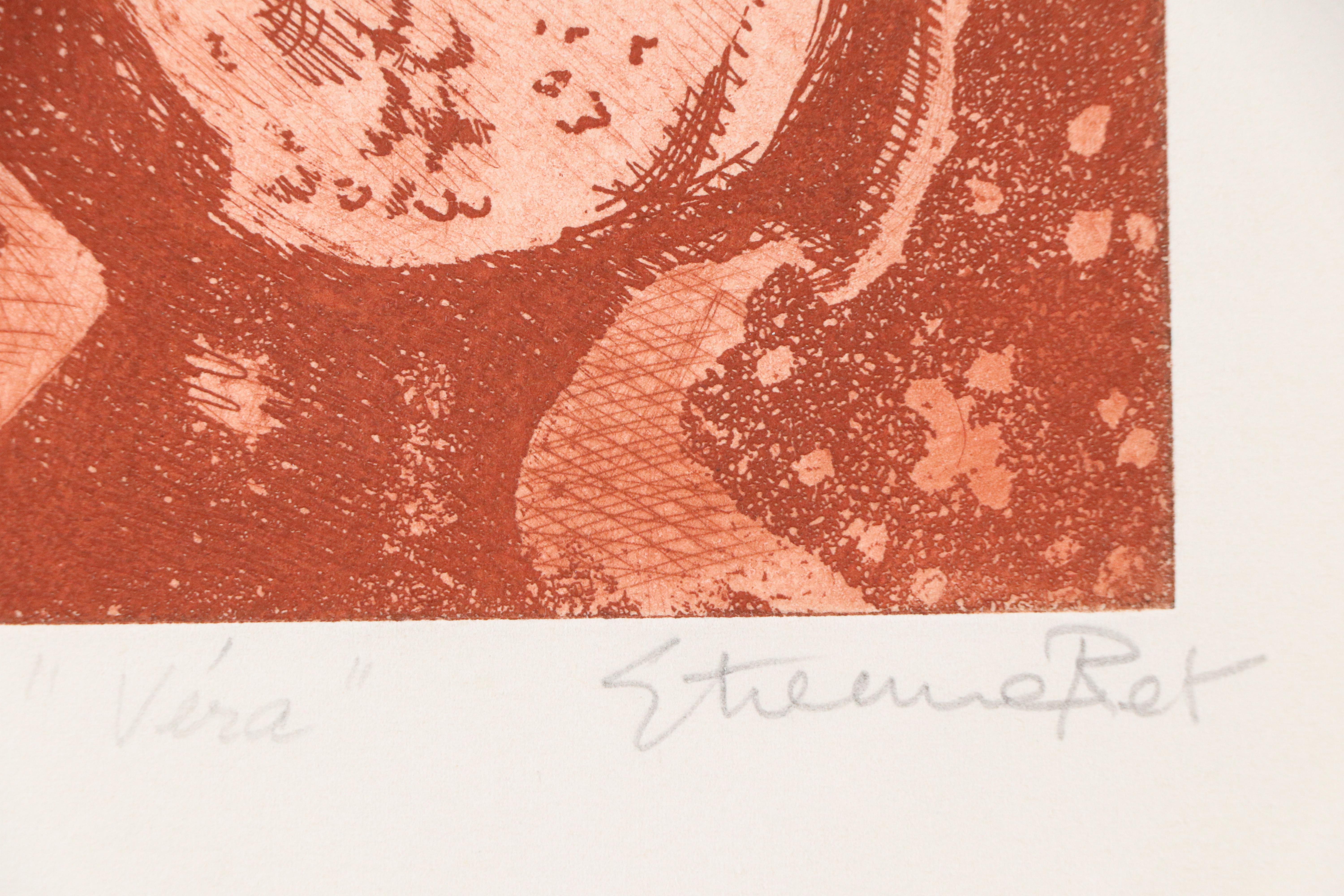 Etienne Ret Etchings "Vera," Mid-20th Century