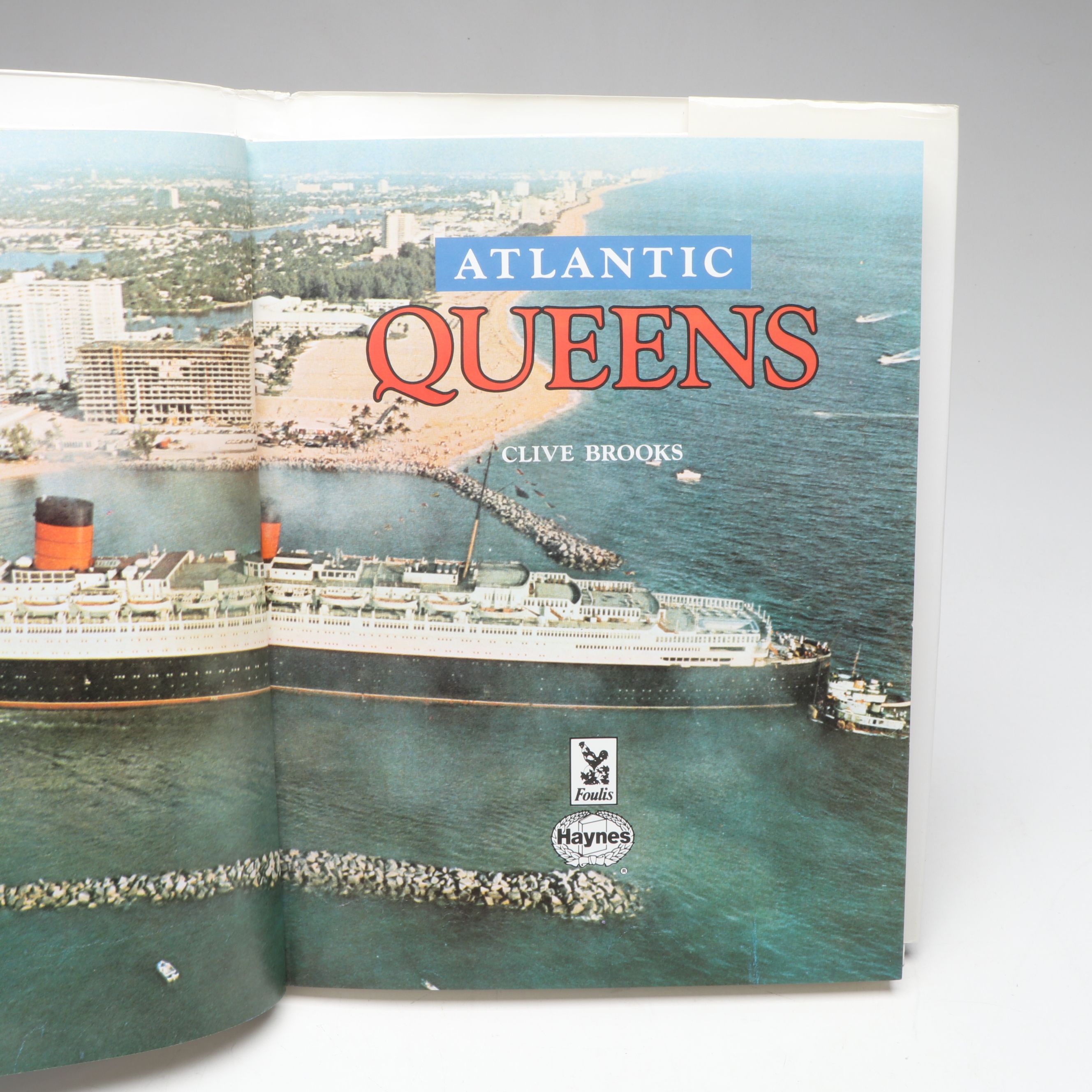 First American Edition "The Last Atlantic Liners" by William H. Miller and More