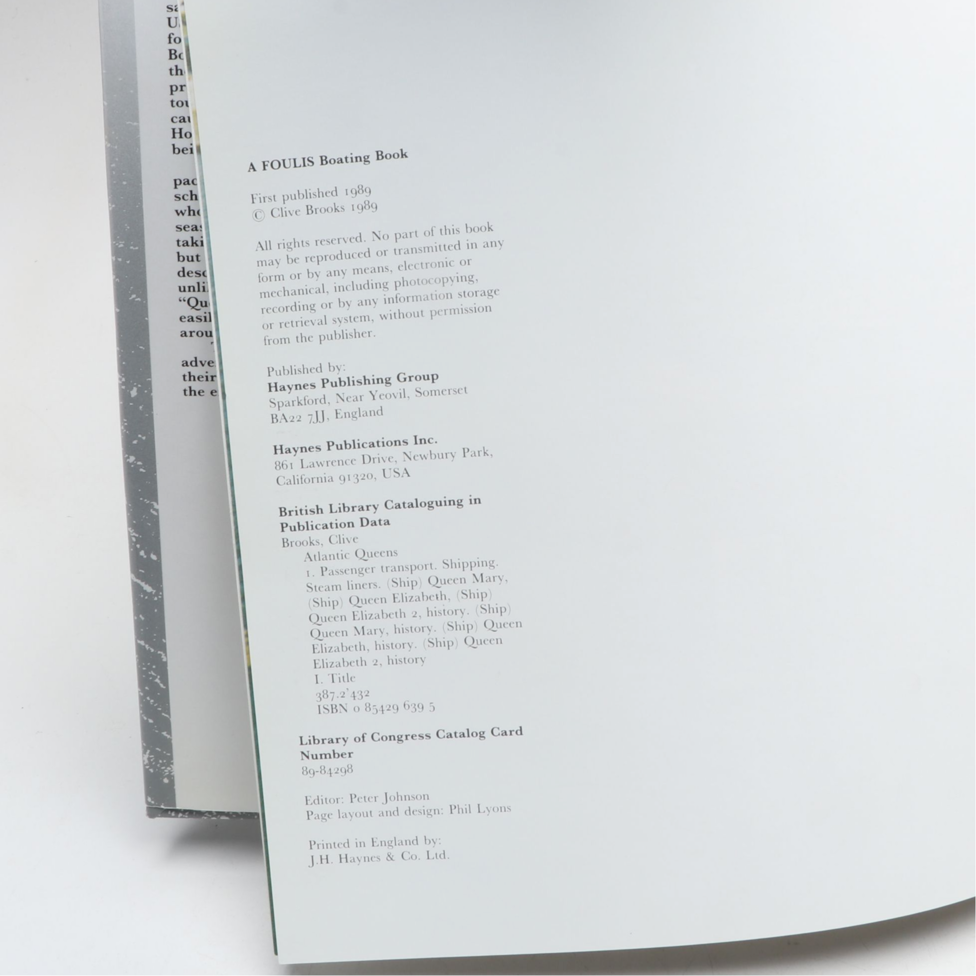 First American Edition "The Last Atlantic Liners" by William H. Miller and More