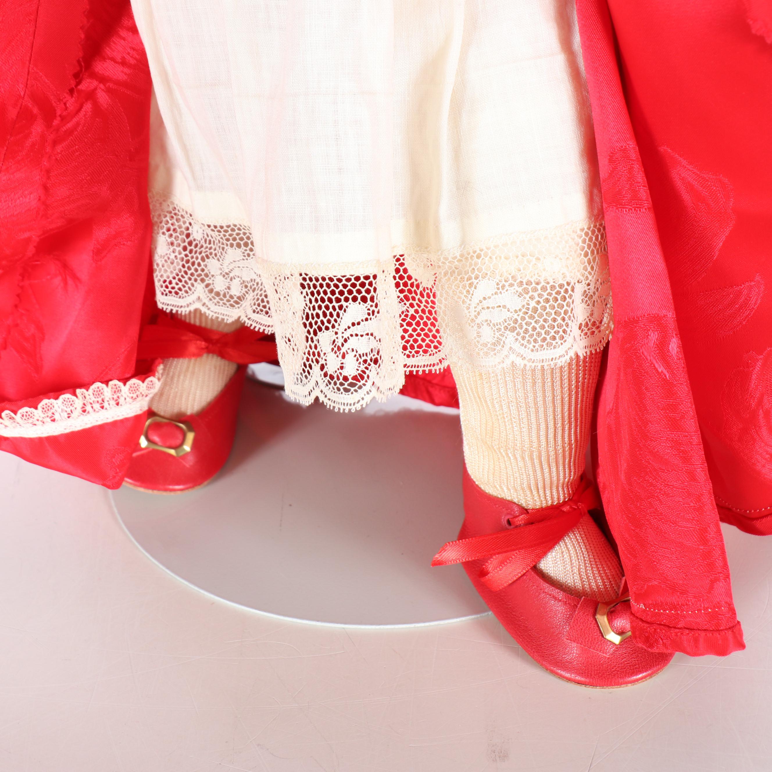 George Borgfeldt & Co. Open Mouth Bisque Head Child Doll with Composition Body