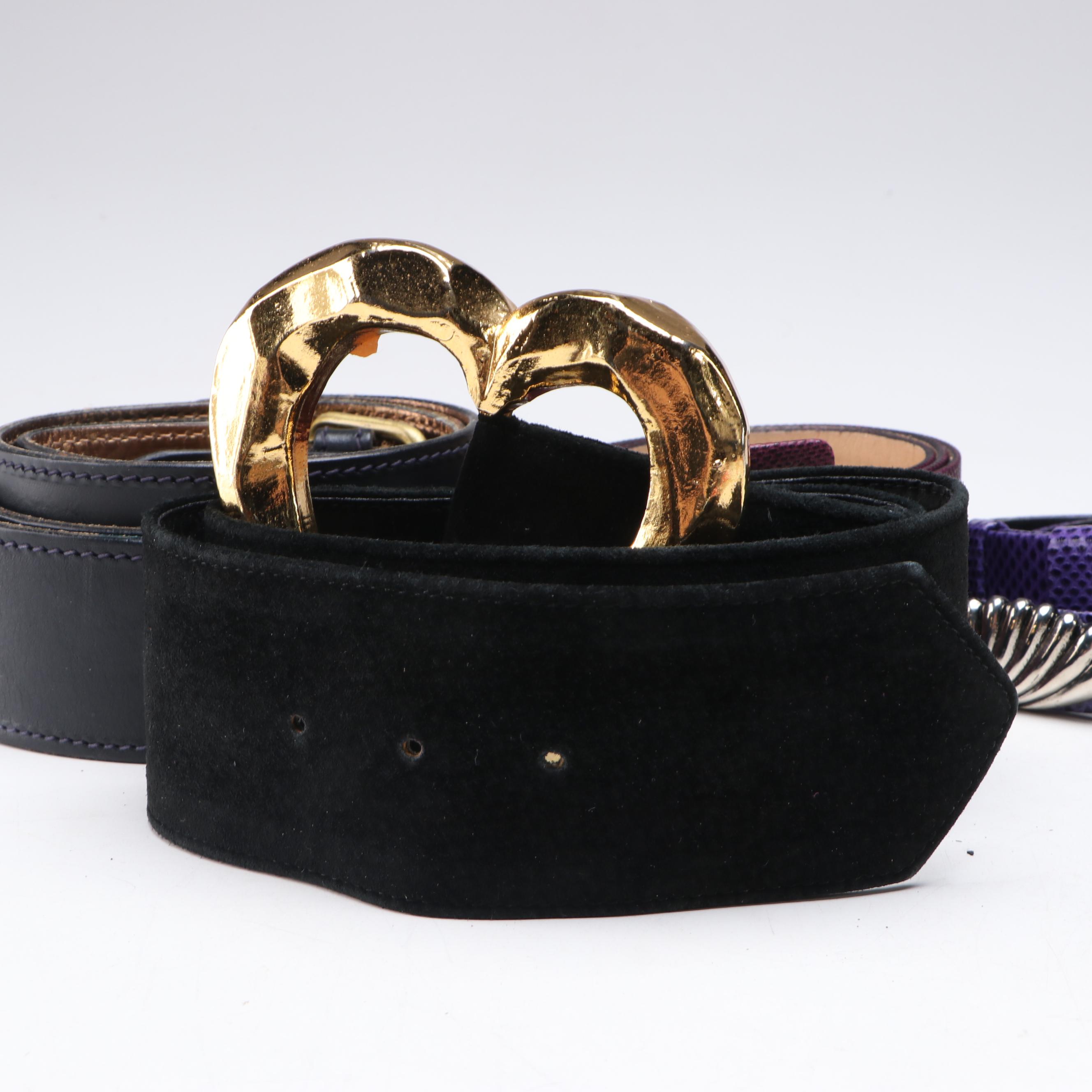 Christian Lacroix, Ben King Original, Carlo Fiori, and Other Belts