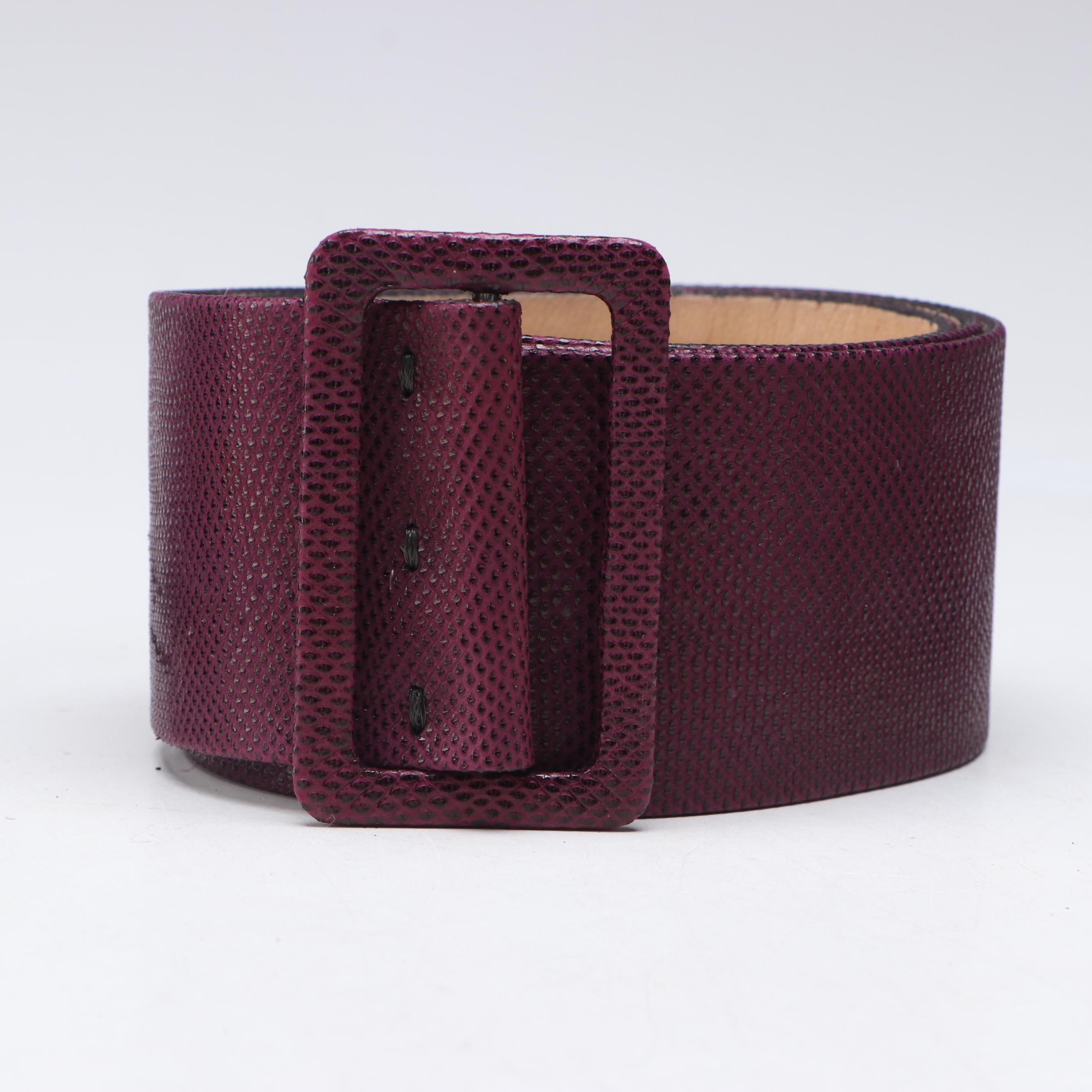 Christian Lacroix, Ben King Original, Carlo Fiori, and Other Belts