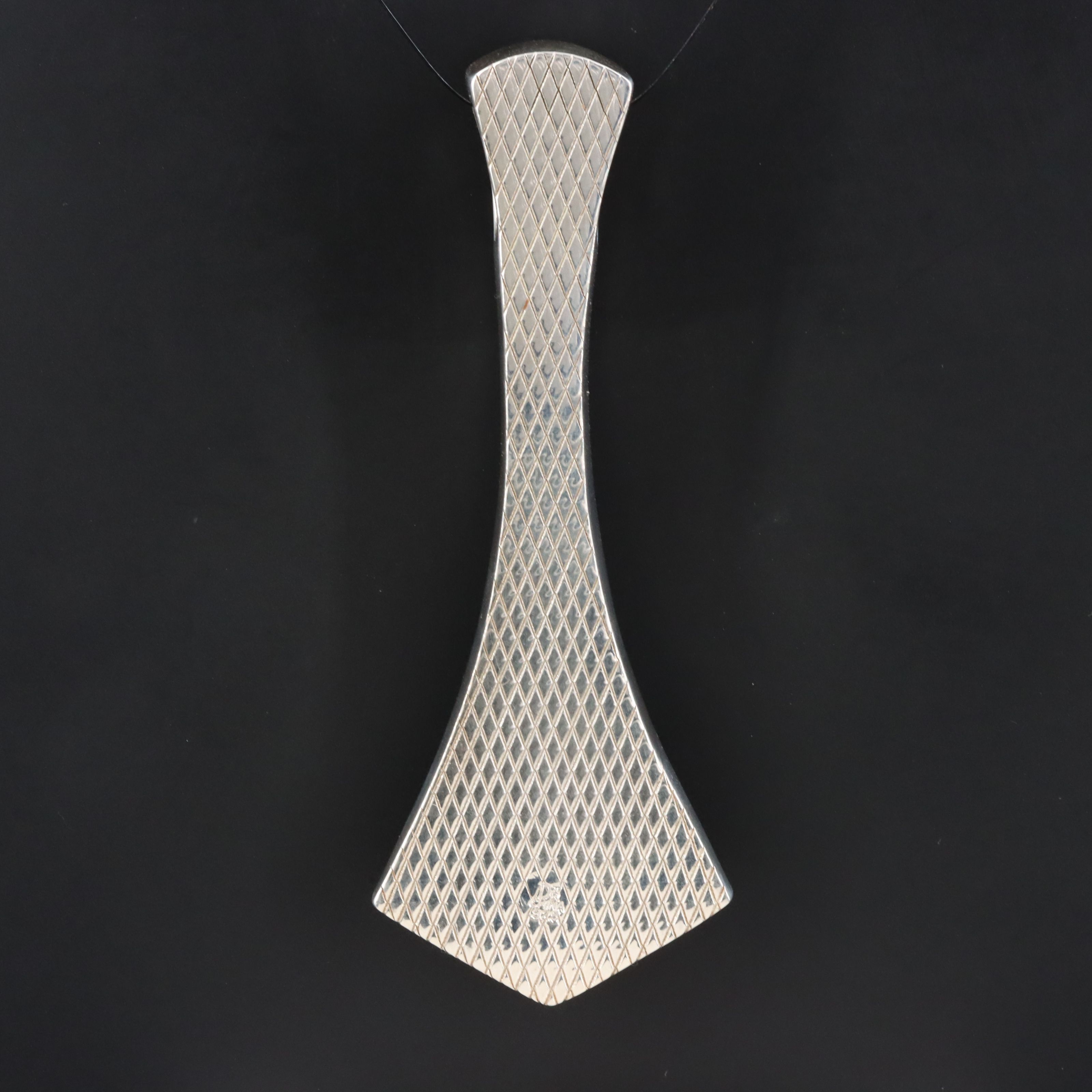 Desert Rose Trading Sterling Turquoise and CZ Pendant