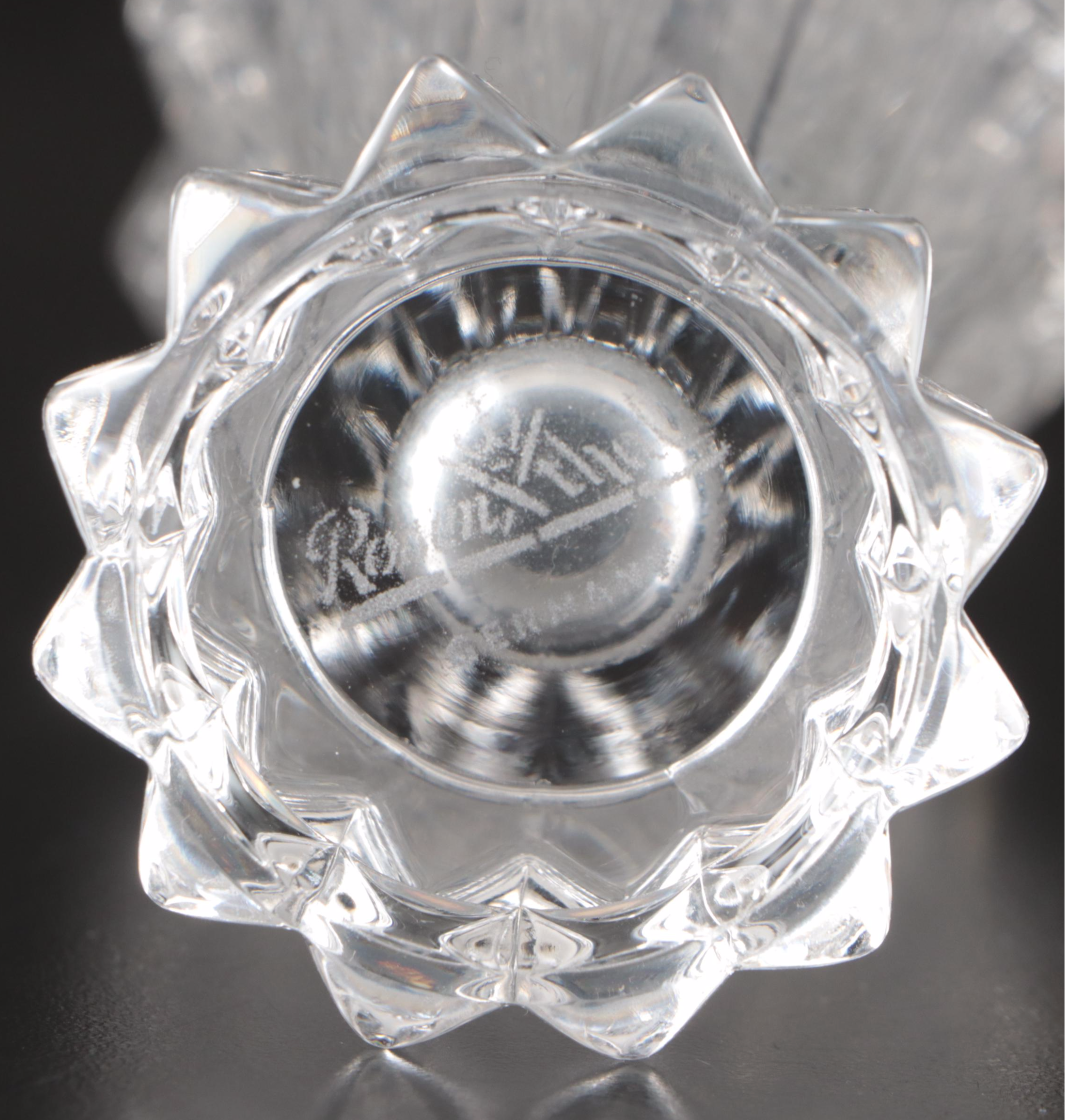 German Rosenthal "Blossom" Crystal Vase