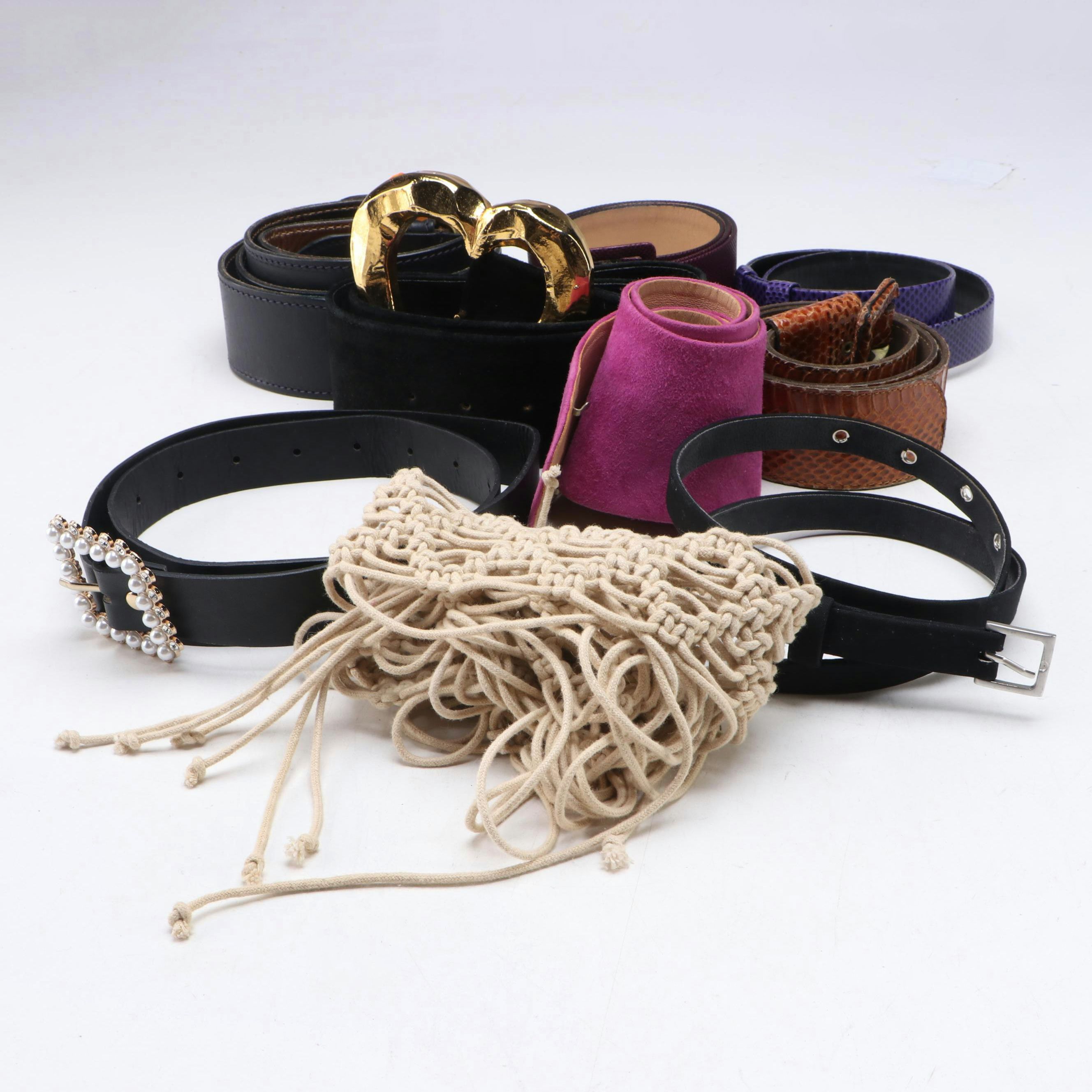 Christian Lacroix, Ben King Original, Carlo Fiori, and Other Belts