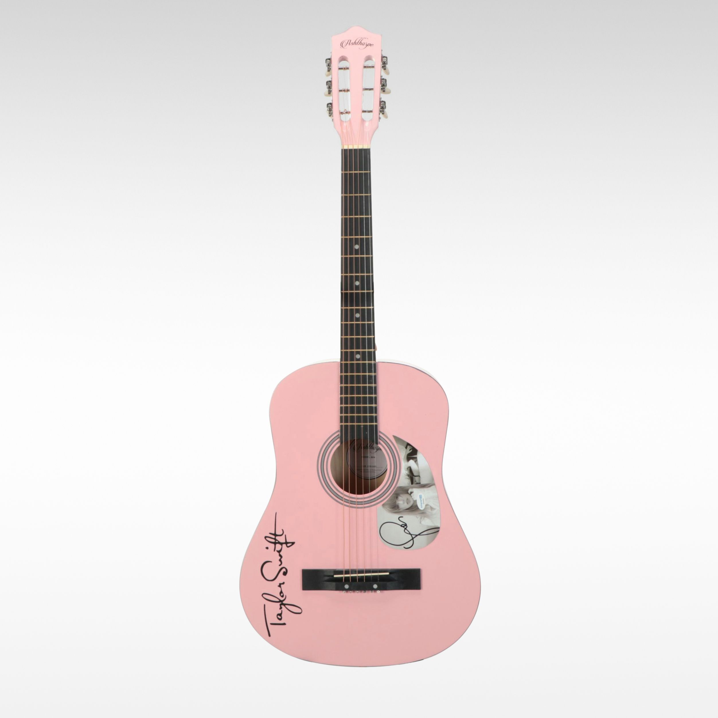Taylor Swift Decal-Signed Ashthorpe Acoustic Guitar