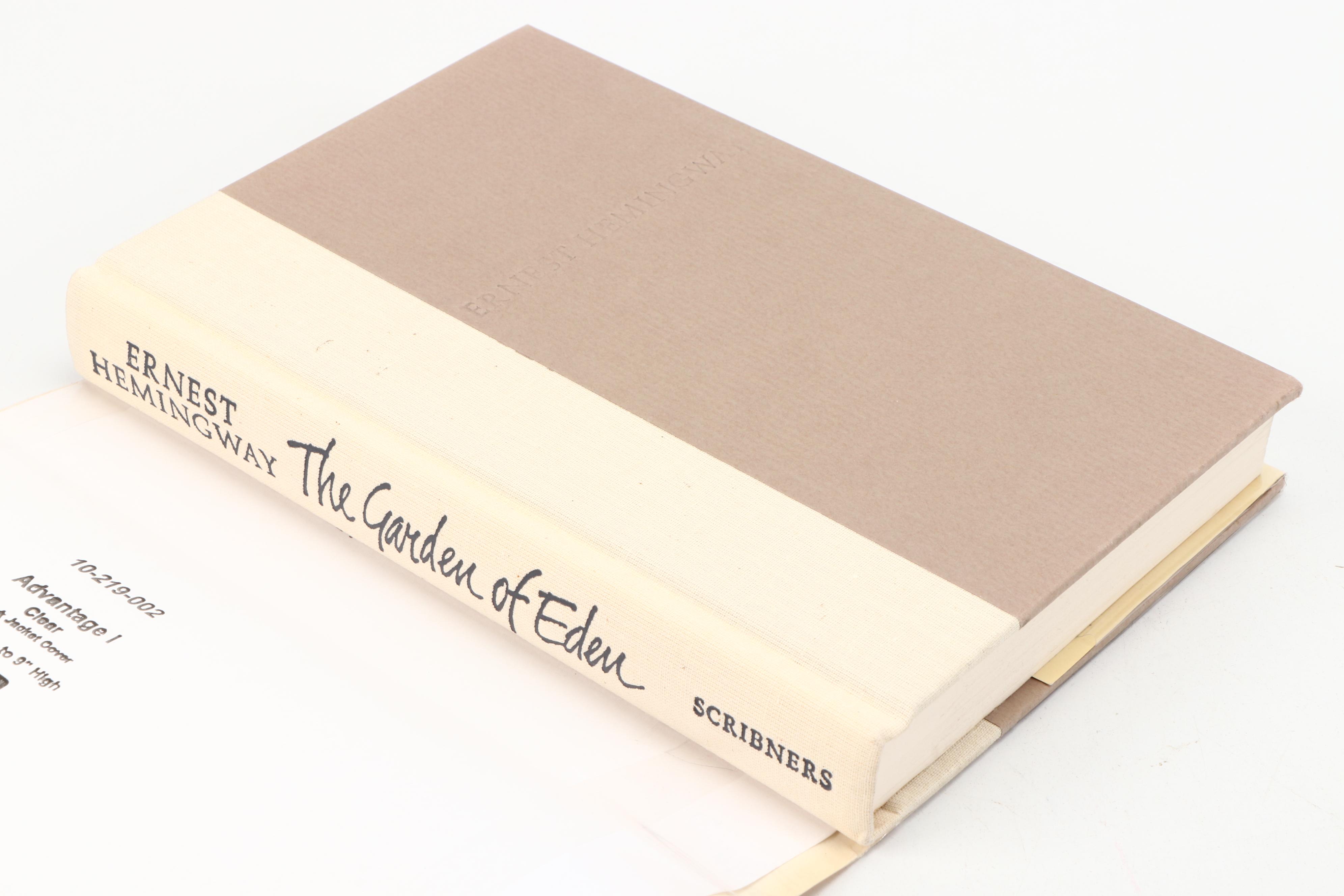 First Edition “The Garden of Eden” by Ernest Hemingway, 1986