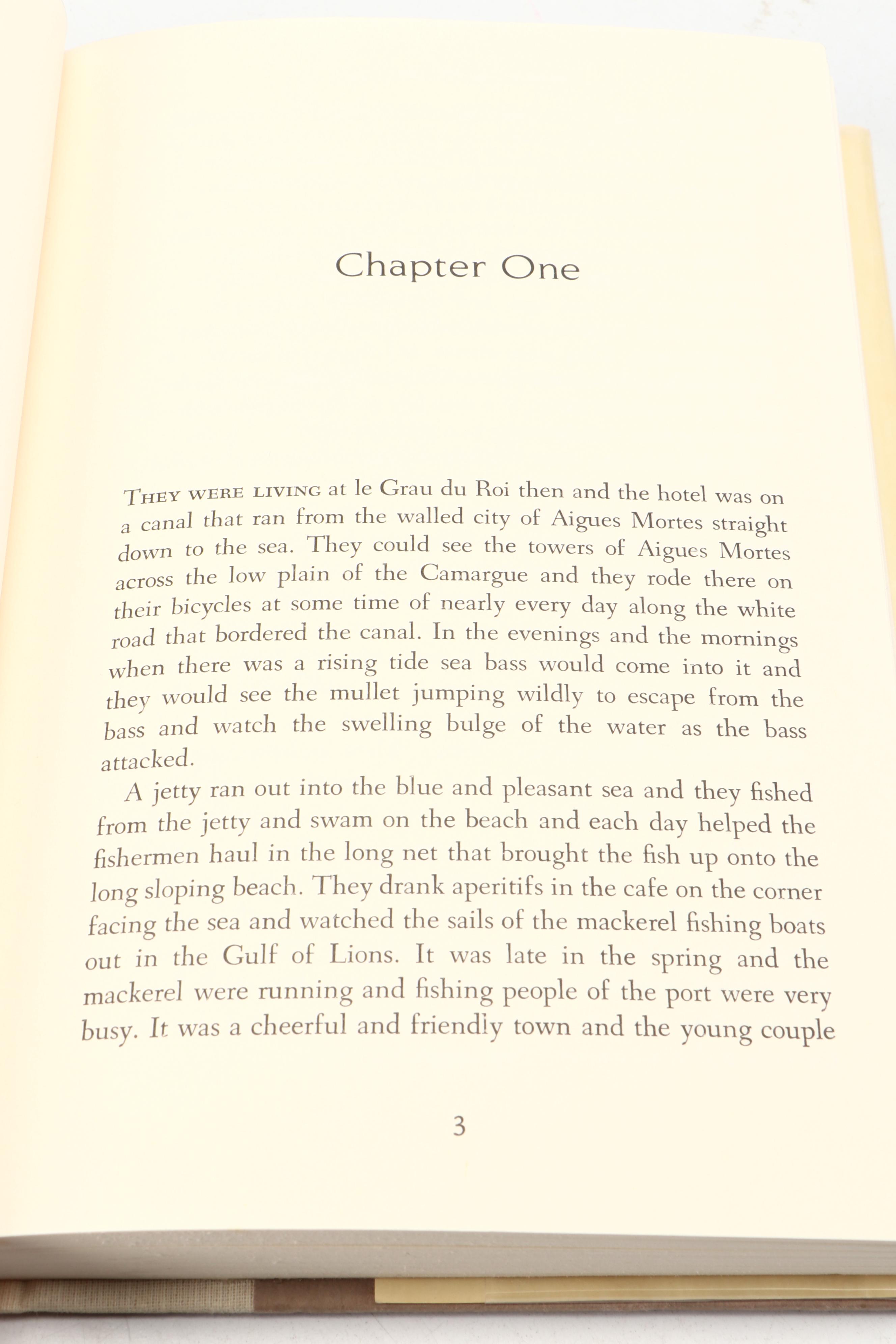 First Edition “The Garden of Eden” by Ernest Hemingway, 1986