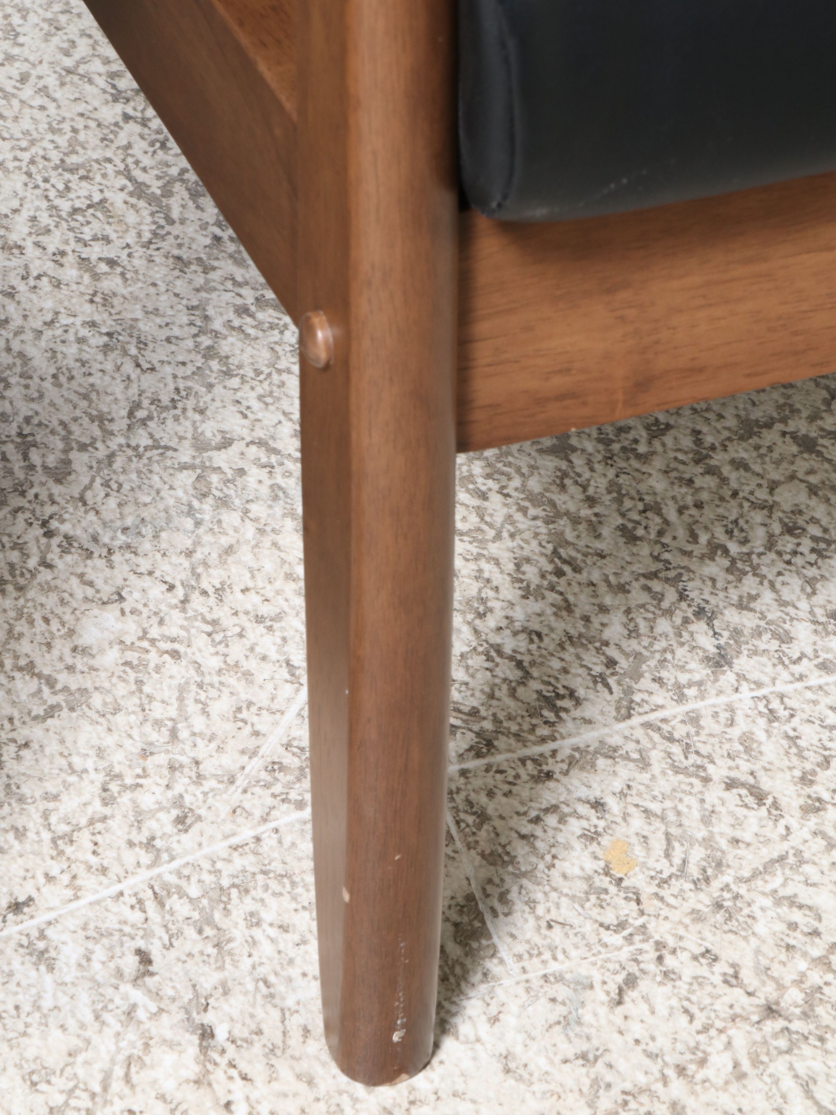 Pair of Braxton Studios Mid Century Modern Style Armchairs with Accent Pillows