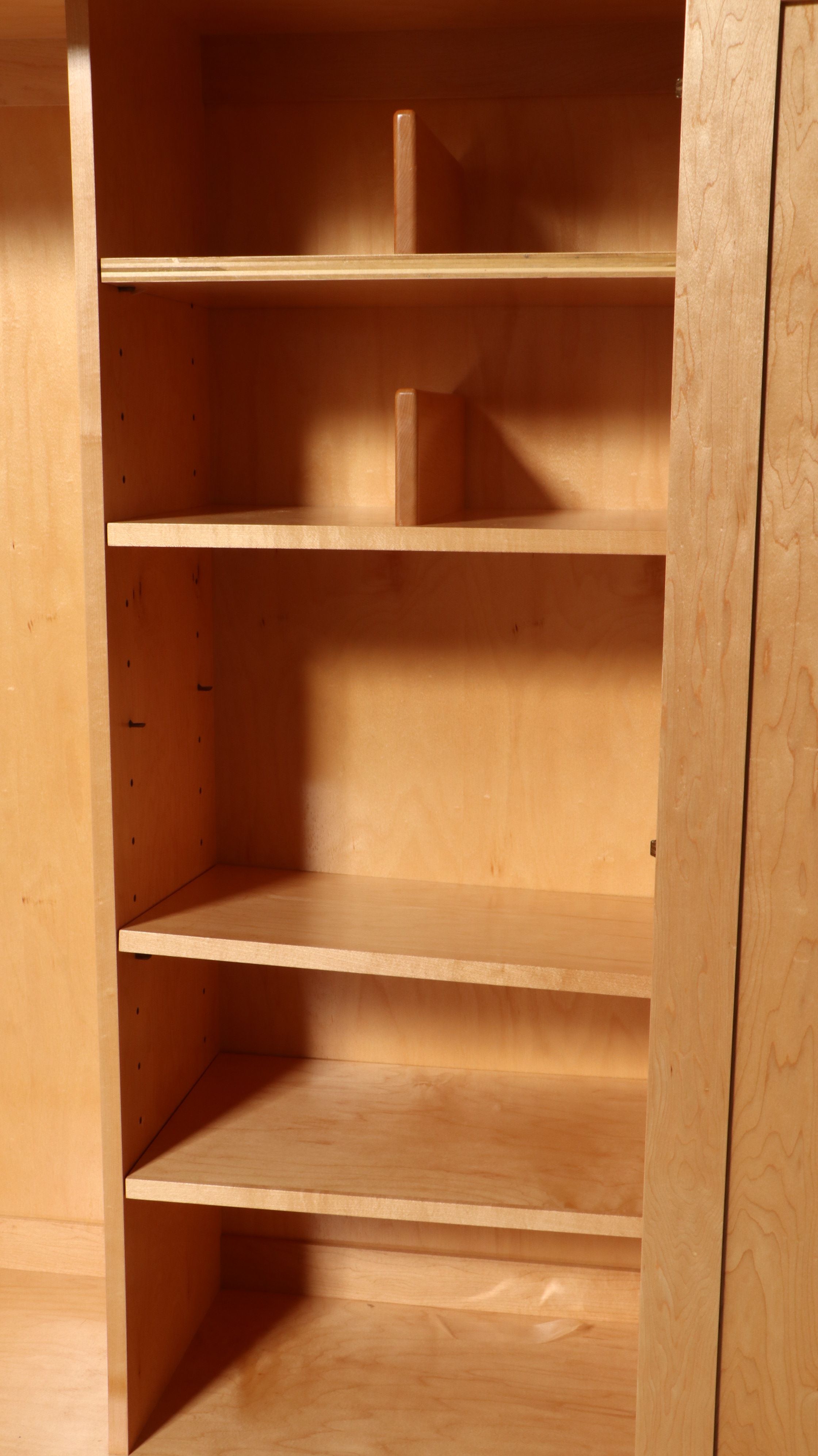 Traditional Style Maple Wardrobe