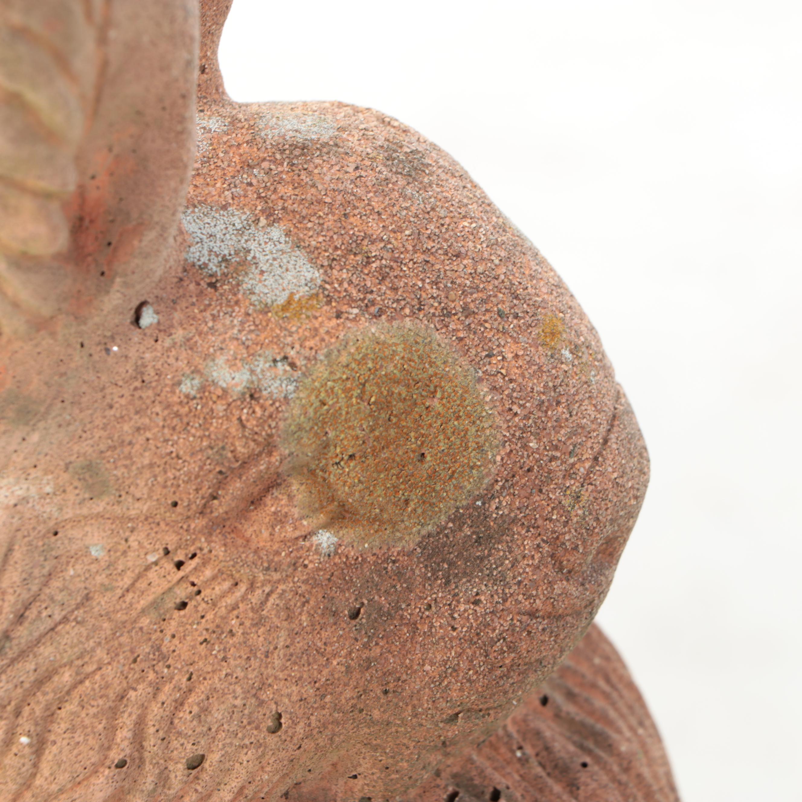 Terracotta Rabbit Garden Statue