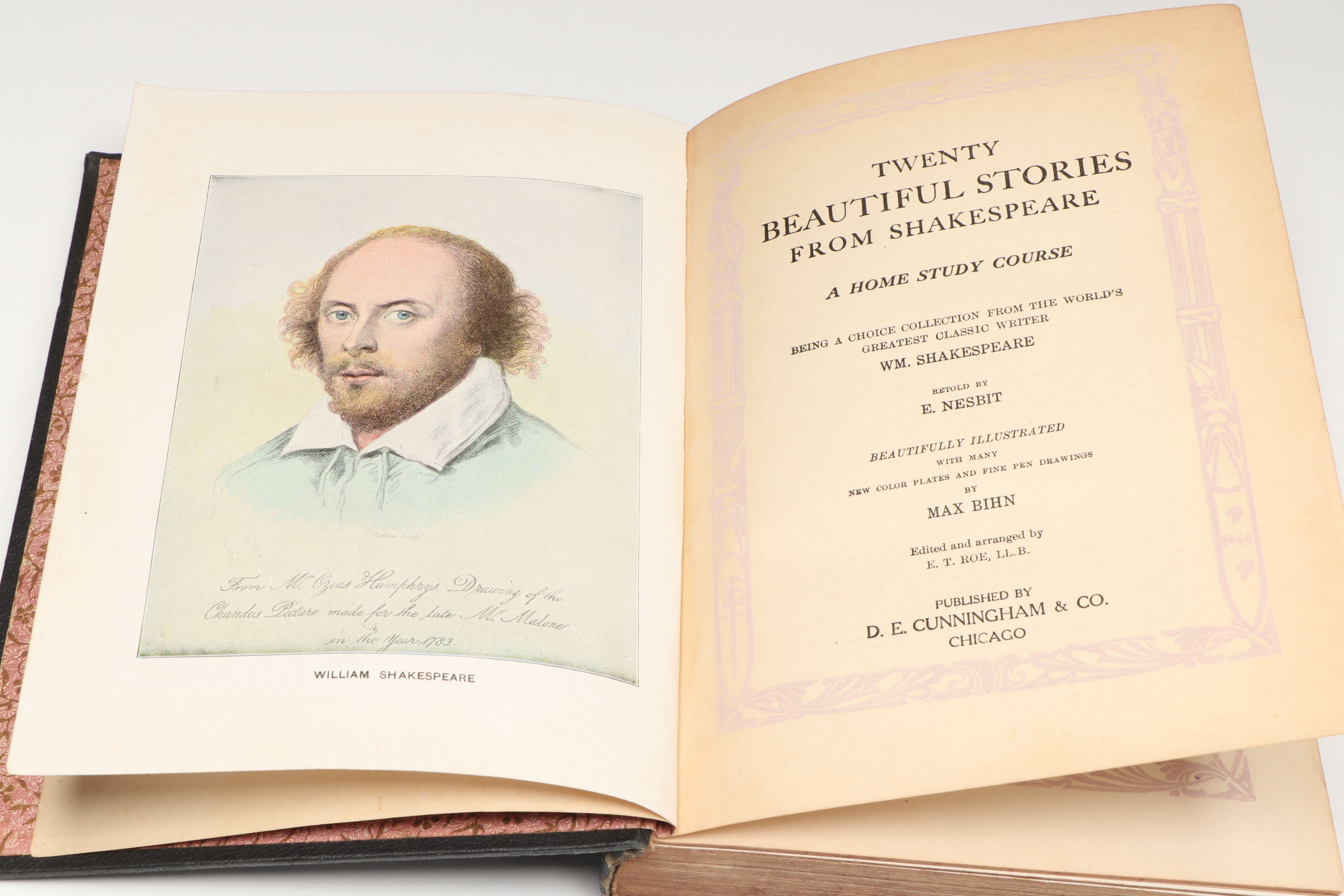 "The Works of William Shakespeare" and "20 Beautiful Stories From Shakespeare"