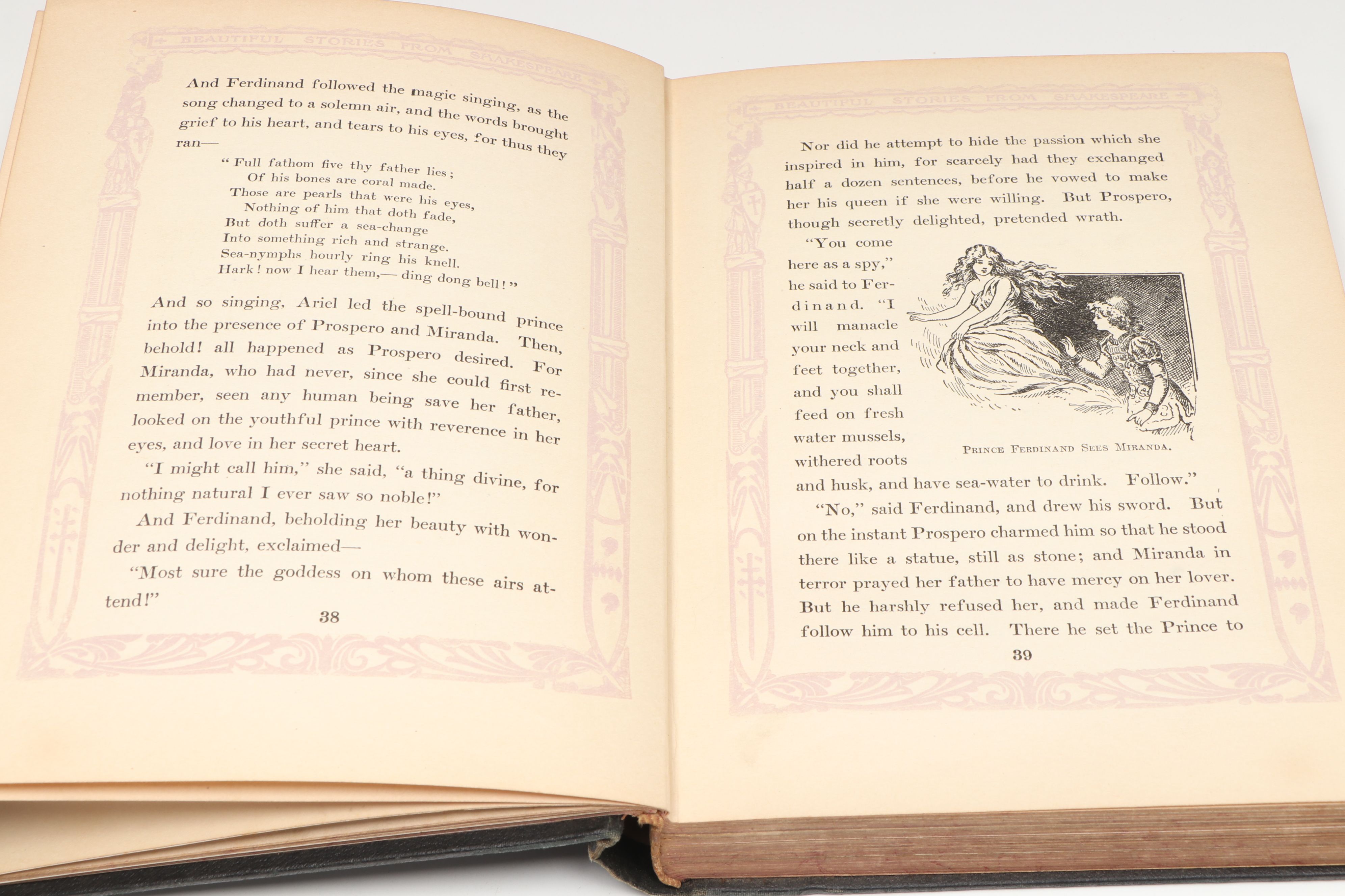 "The Works of William Shakespeare" and "20 Beautiful Stories From Shakespeare"