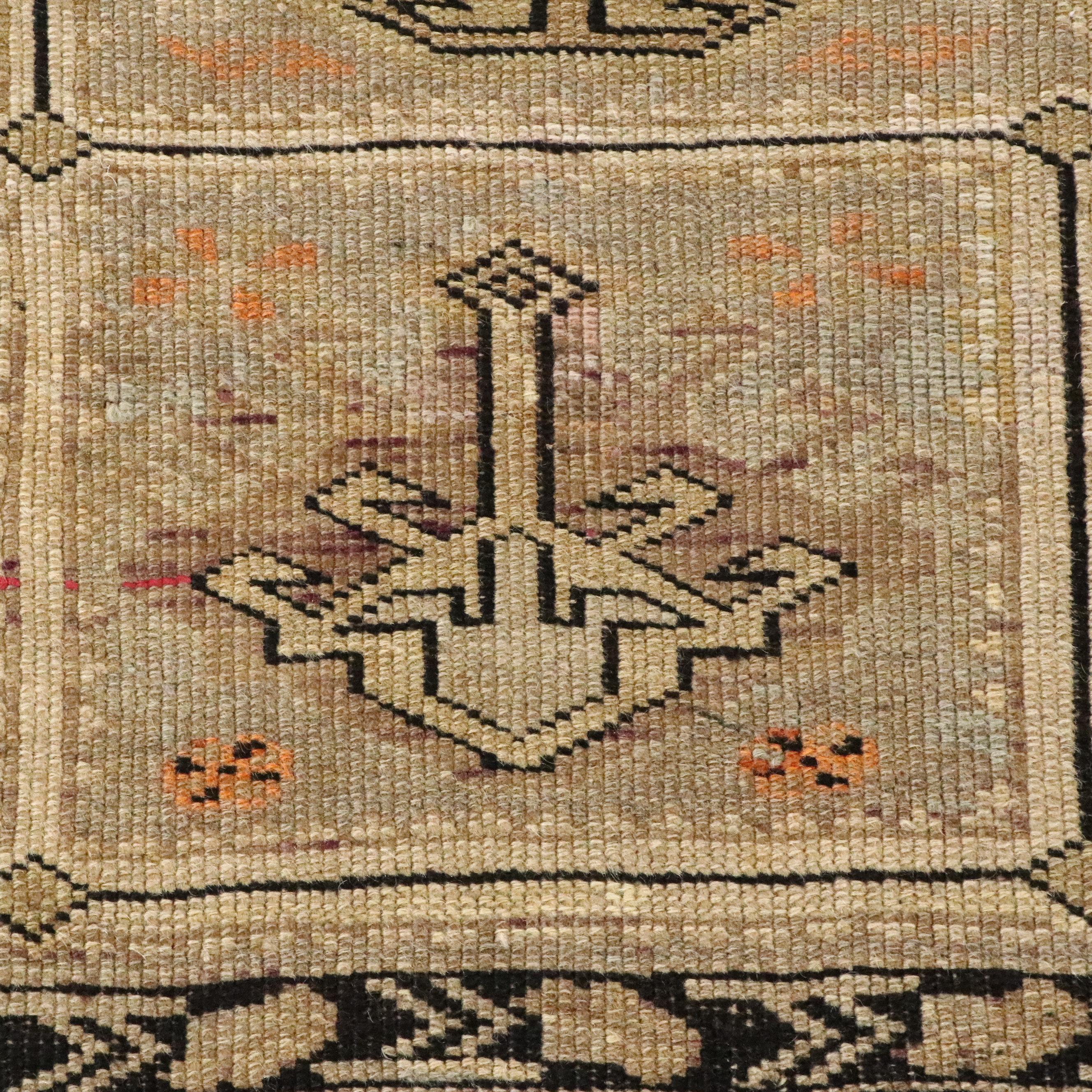 3'3 x 4'8 Hand-Knotted Caucasian Kazak Accent Rug