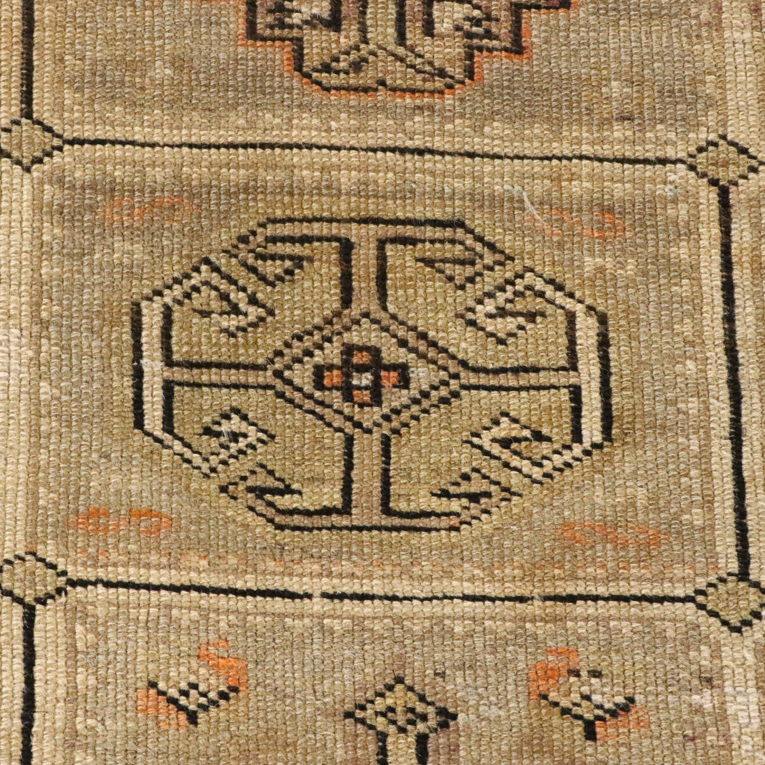 3'3 x 4'8 Hand-Knotted Caucasian Kazak Accent Rug